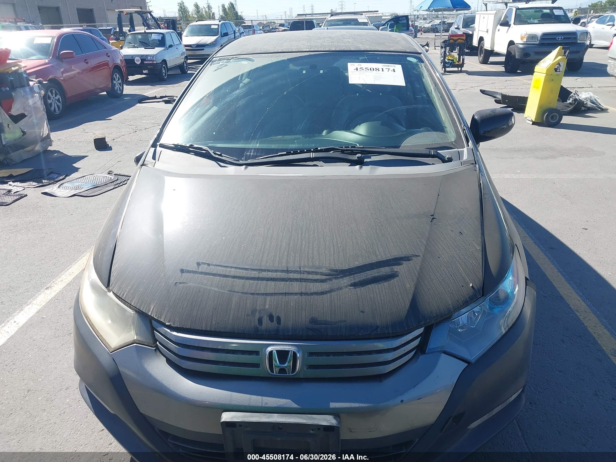 2010 Honda Insight Ex Black vin: JHMZE2H73AS027445