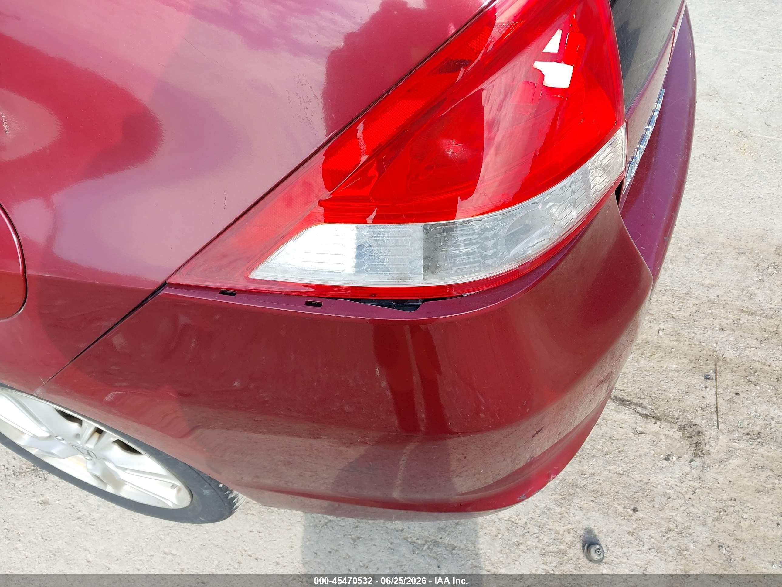 2010 Honda Insight Ex Red vin: JHMZE2H73AS028675