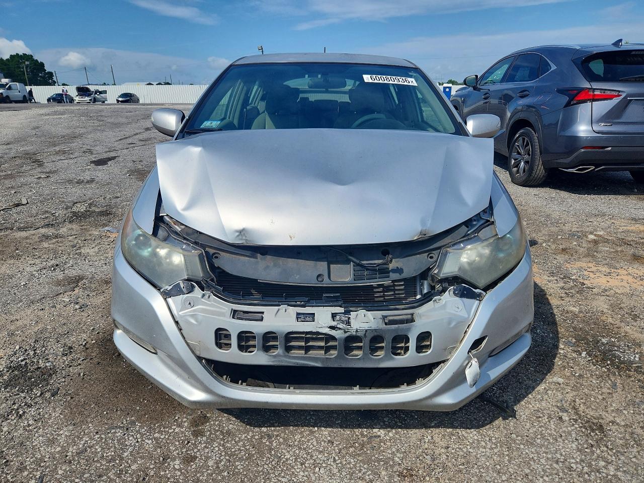 2010 Honda Insight Ex Silver vin: JHMZE2H73AS039417