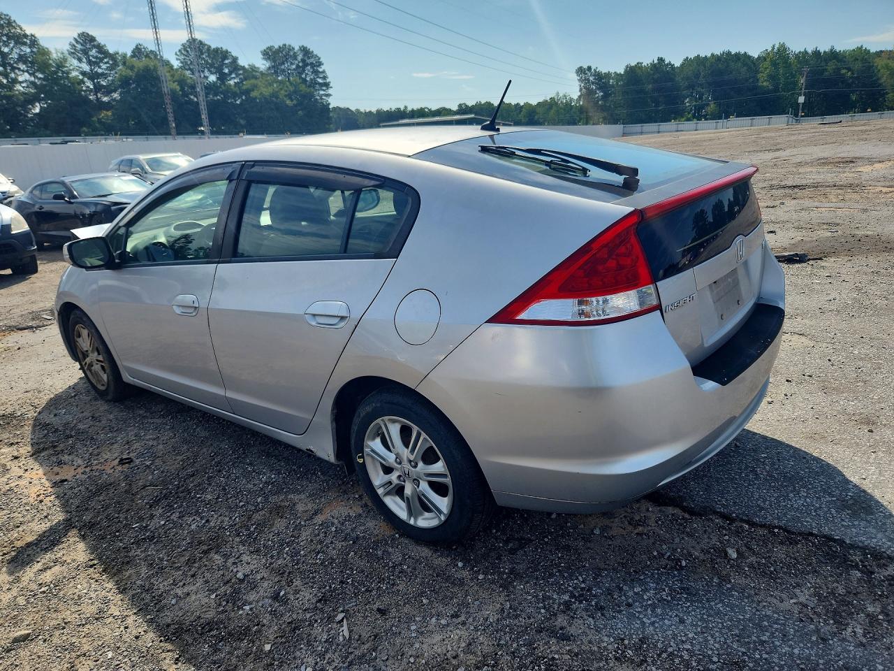 2010 Honda Insight Ex Silver vin: JHMZE2H73AS039417