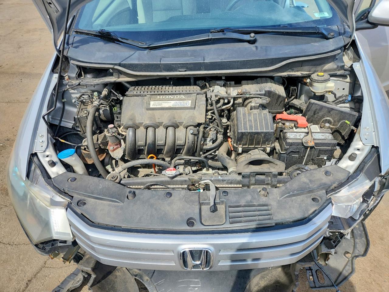 2011 Honda Insight Ex Gray vin: JHMZE2H73BS000439