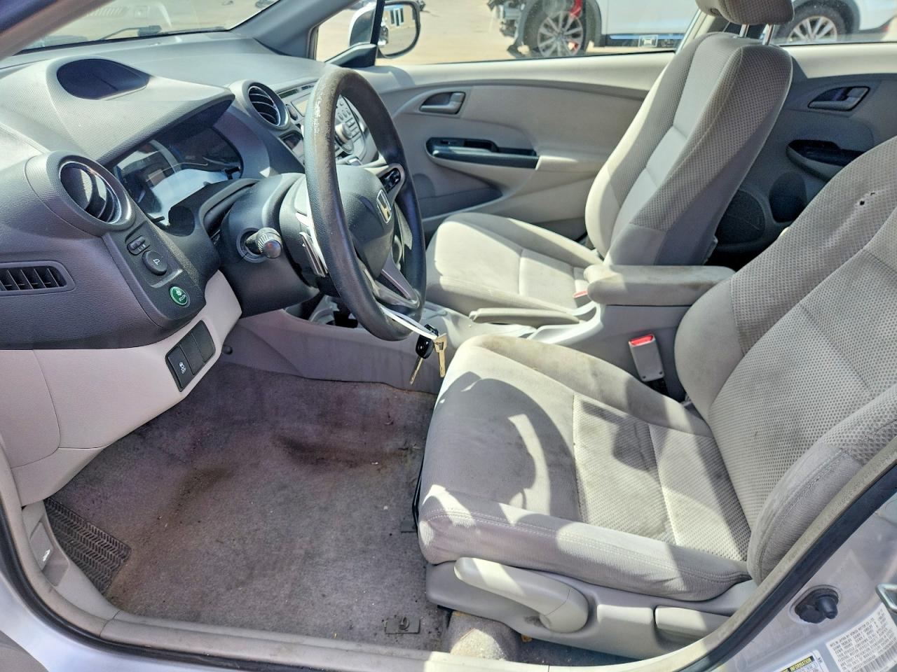 2011 Honda Insight Ex Gray vin: JHMZE2H73BS000439