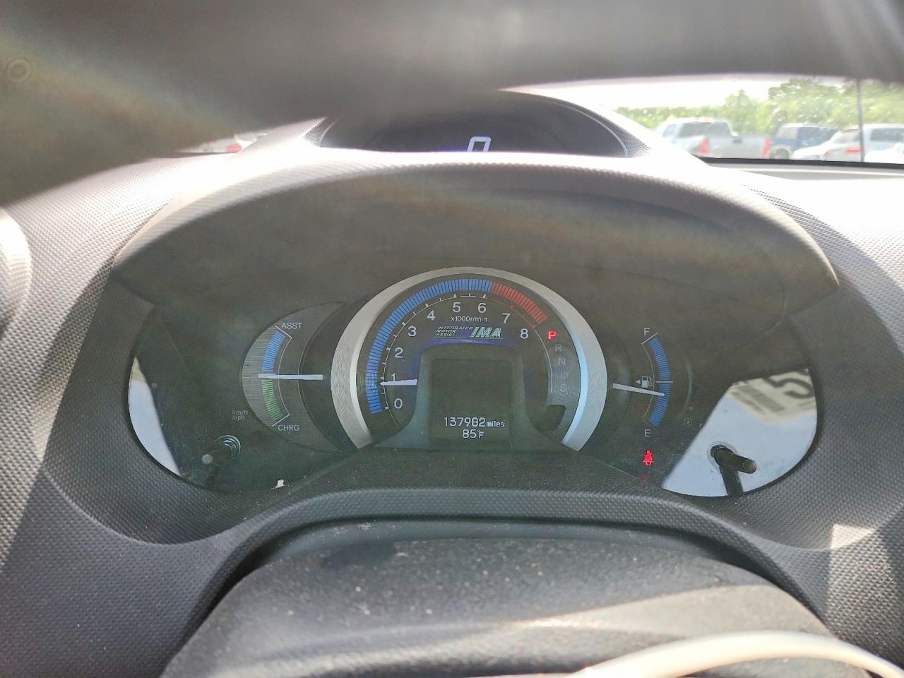 2011 Honda Insight Ex Gray vin: JHMZE2H73BS000439