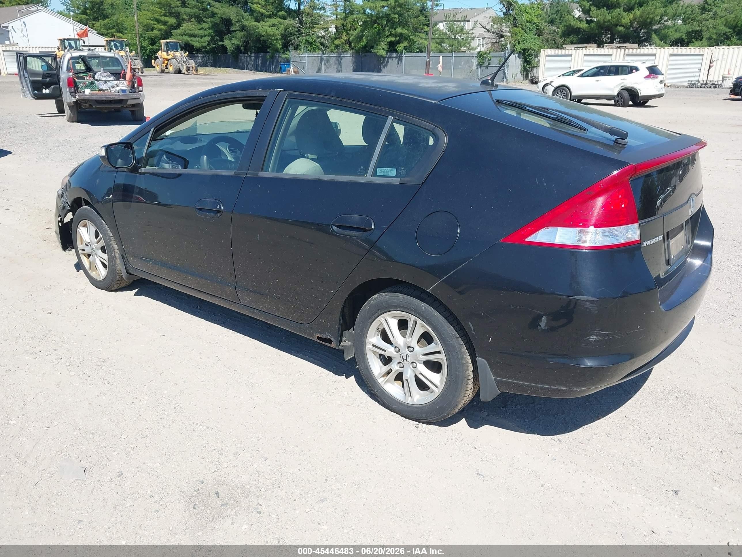 2010 Honda Insight Ex Black vin: JHMZE2H74AS008712