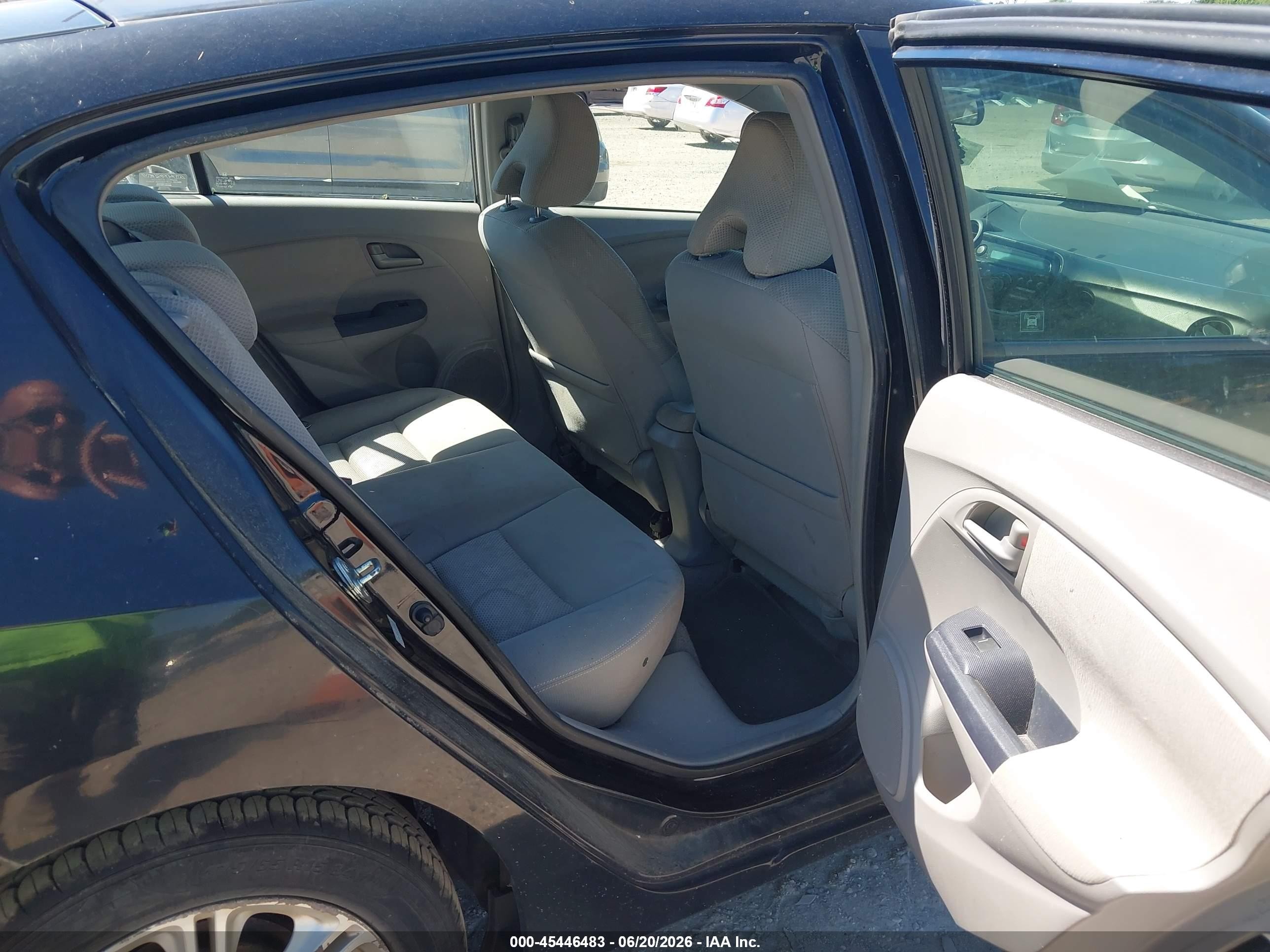 2010 Honda Insight Ex Black vin: JHMZE2H74AS008712