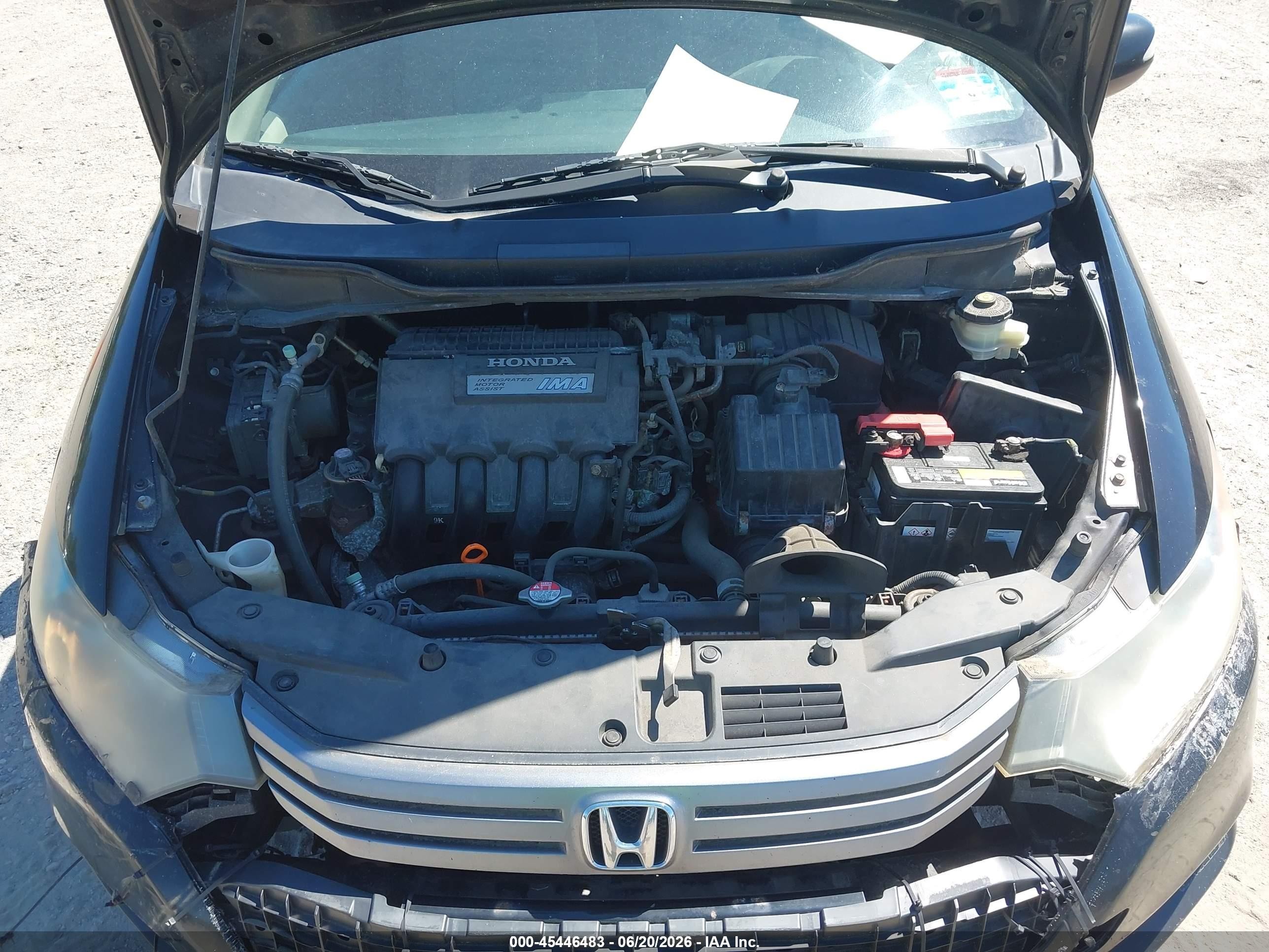 2010 Honda Insight Ex Black vin: JHMZE2H74AS008712