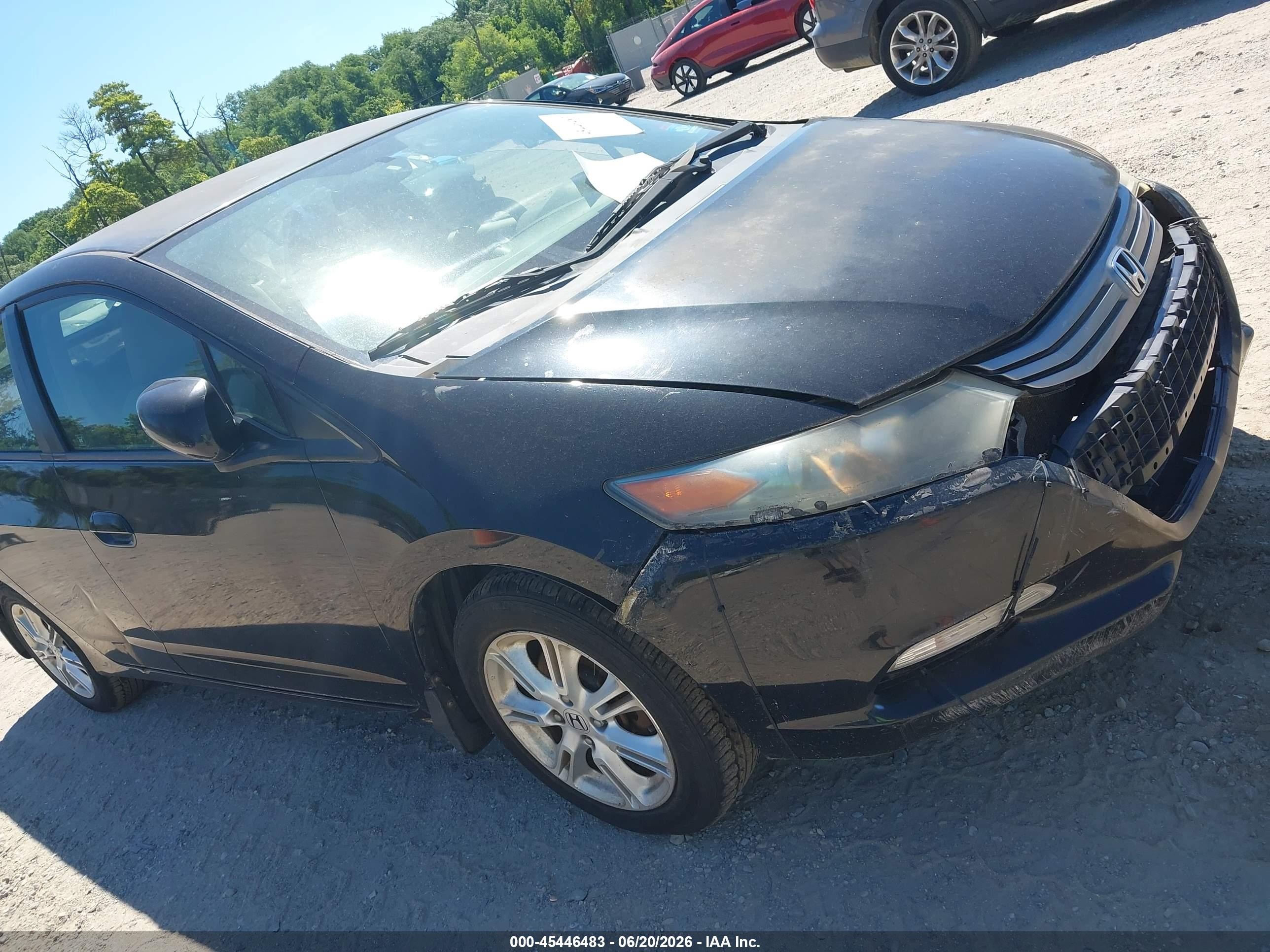 2010 Honda Insight Ex Black vin: JHMZE2H74AS008712
