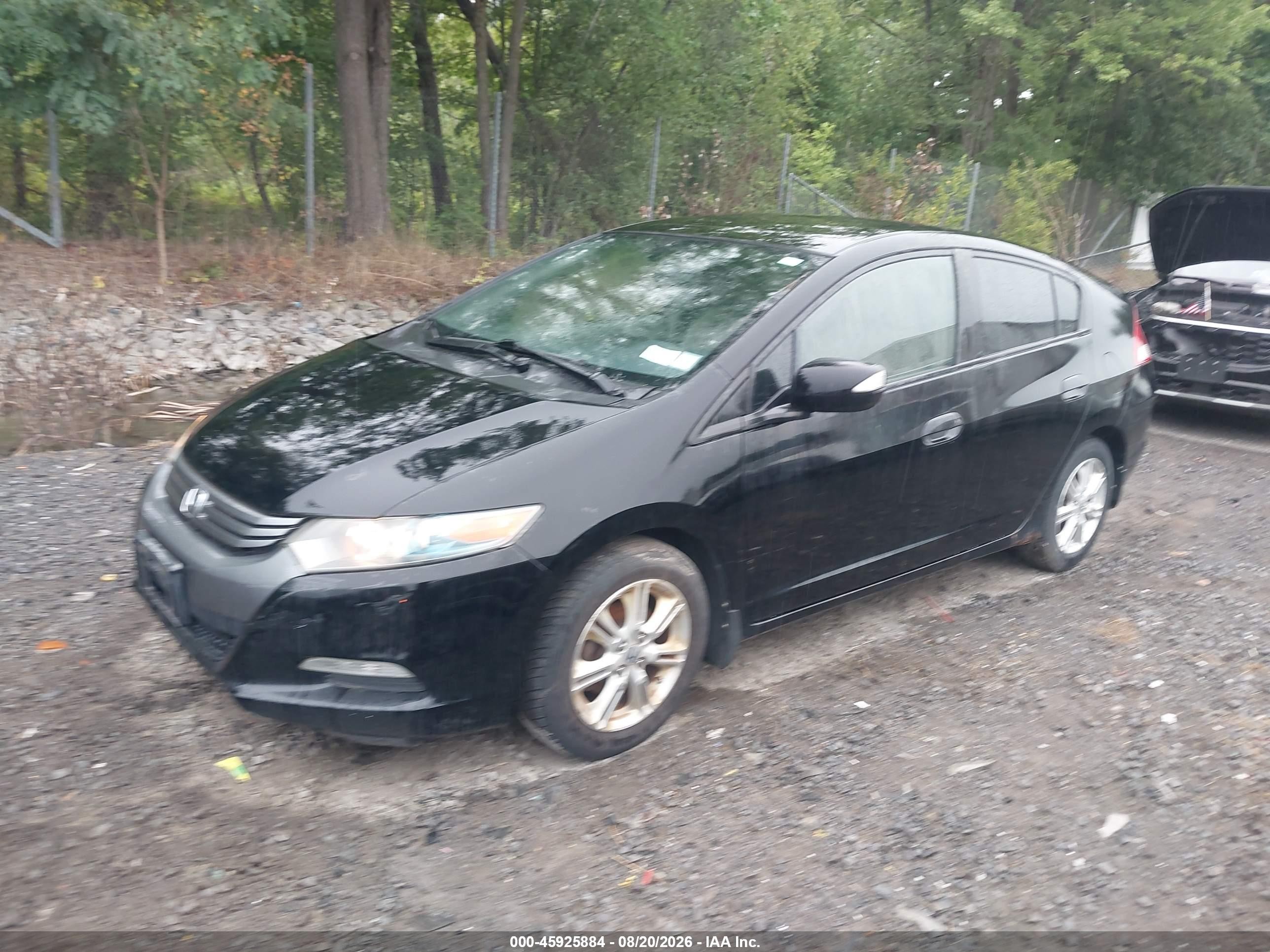 2010 Honda Insight Ex Black vin: JHMZE2H74AS023923