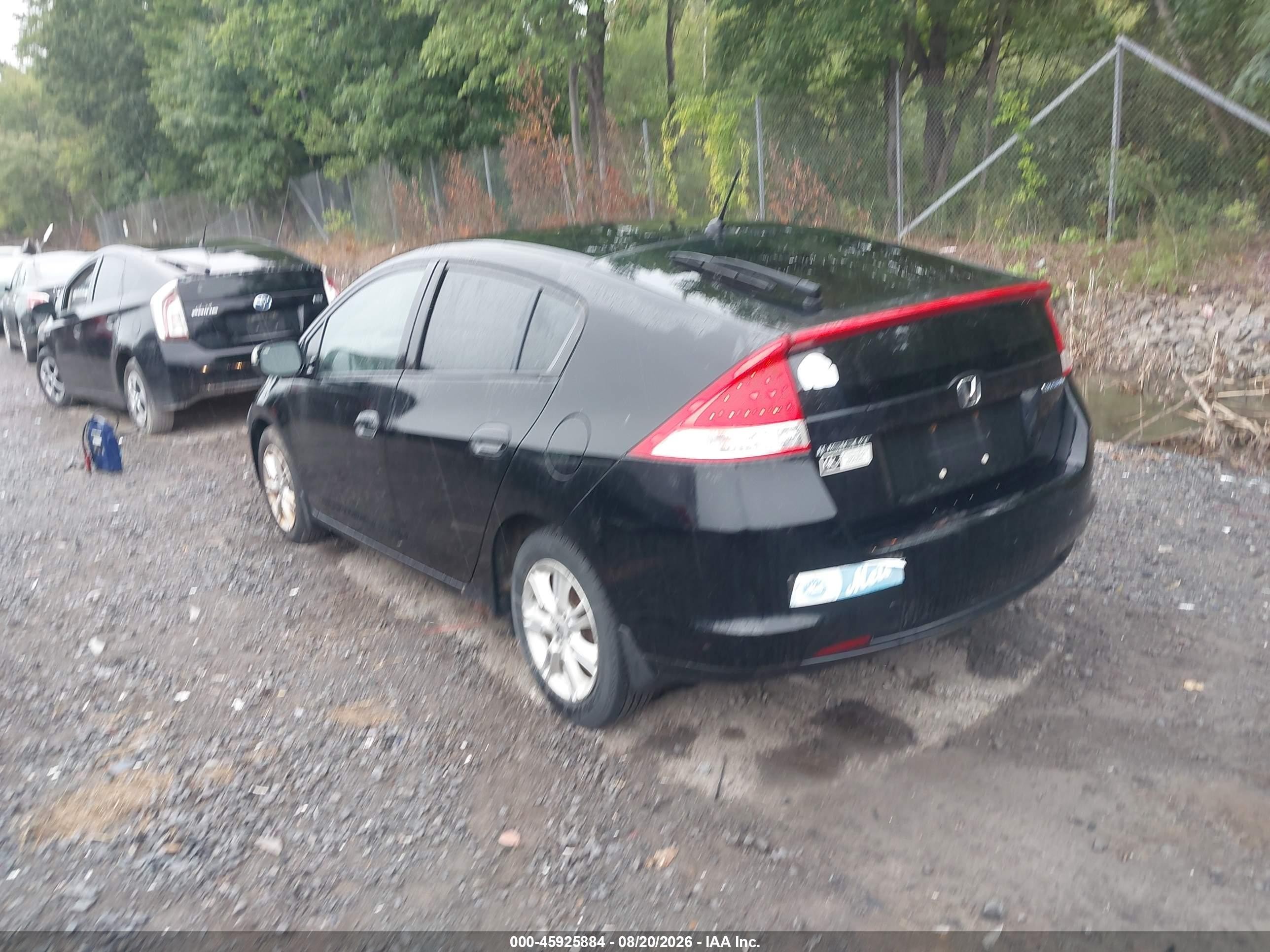 2010 Honda Insight Ex Black vin: JHMZE2H74AS023923