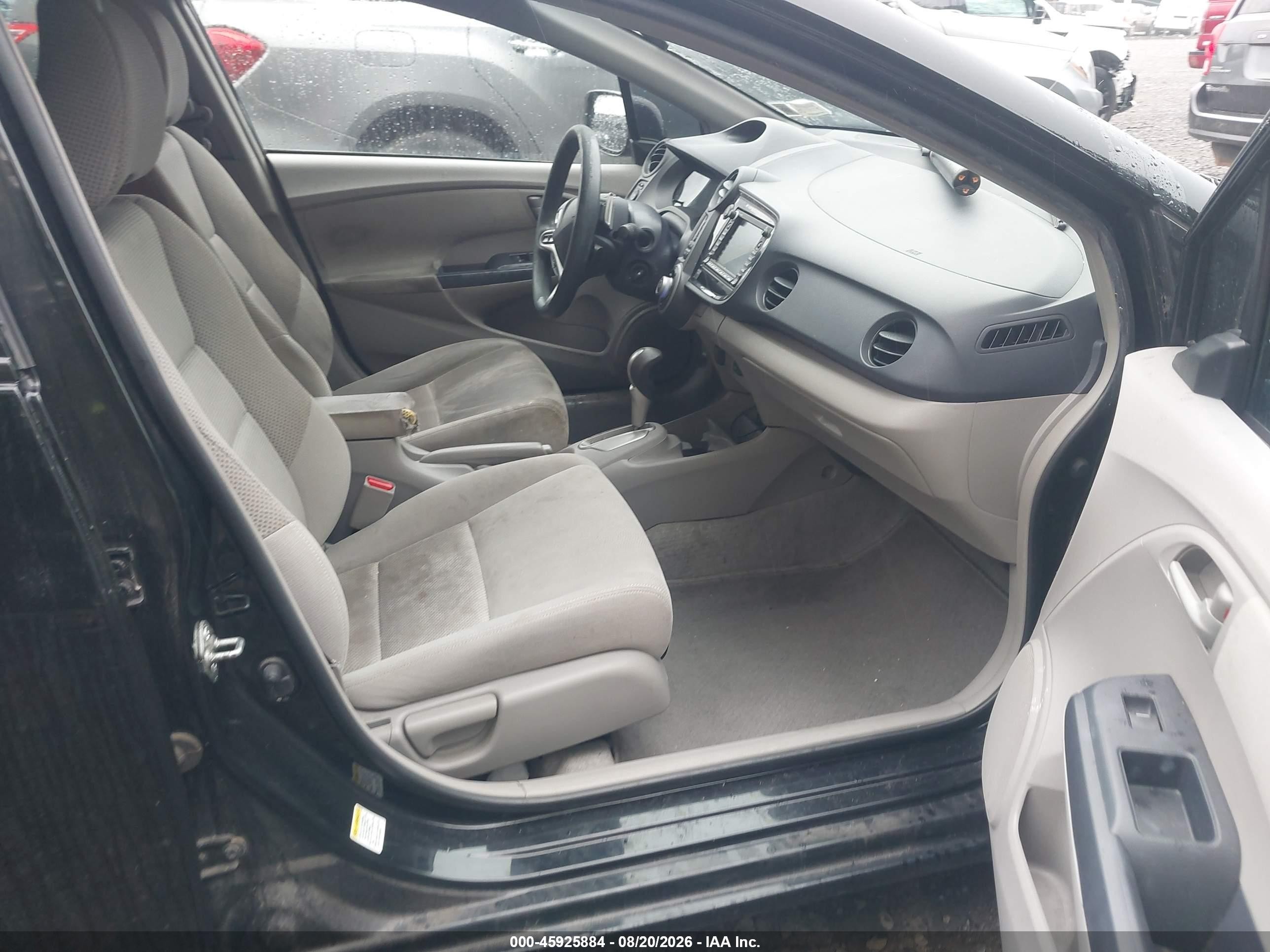 2010 Honda Insight Ex Black vin: JHMZE2H74AS023923