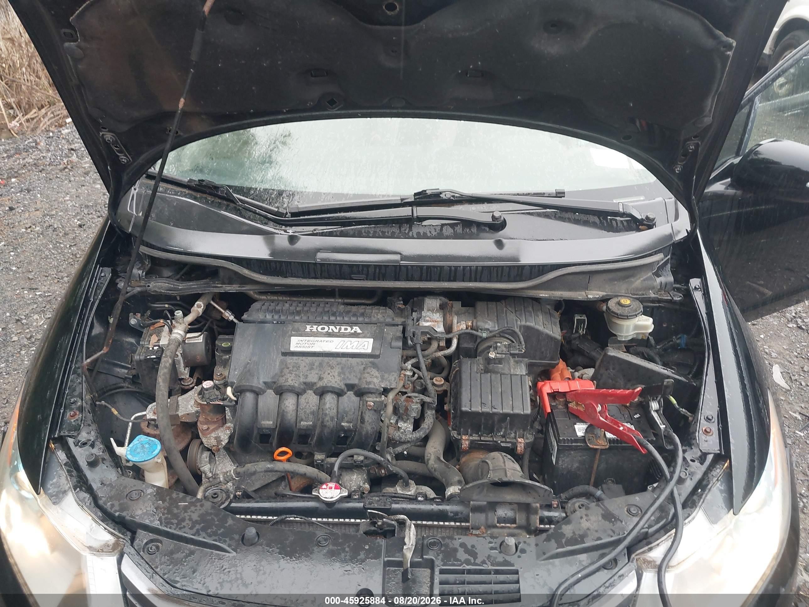 2010 Honda Insight Ex Black vin: JHMZE2H74AS023923