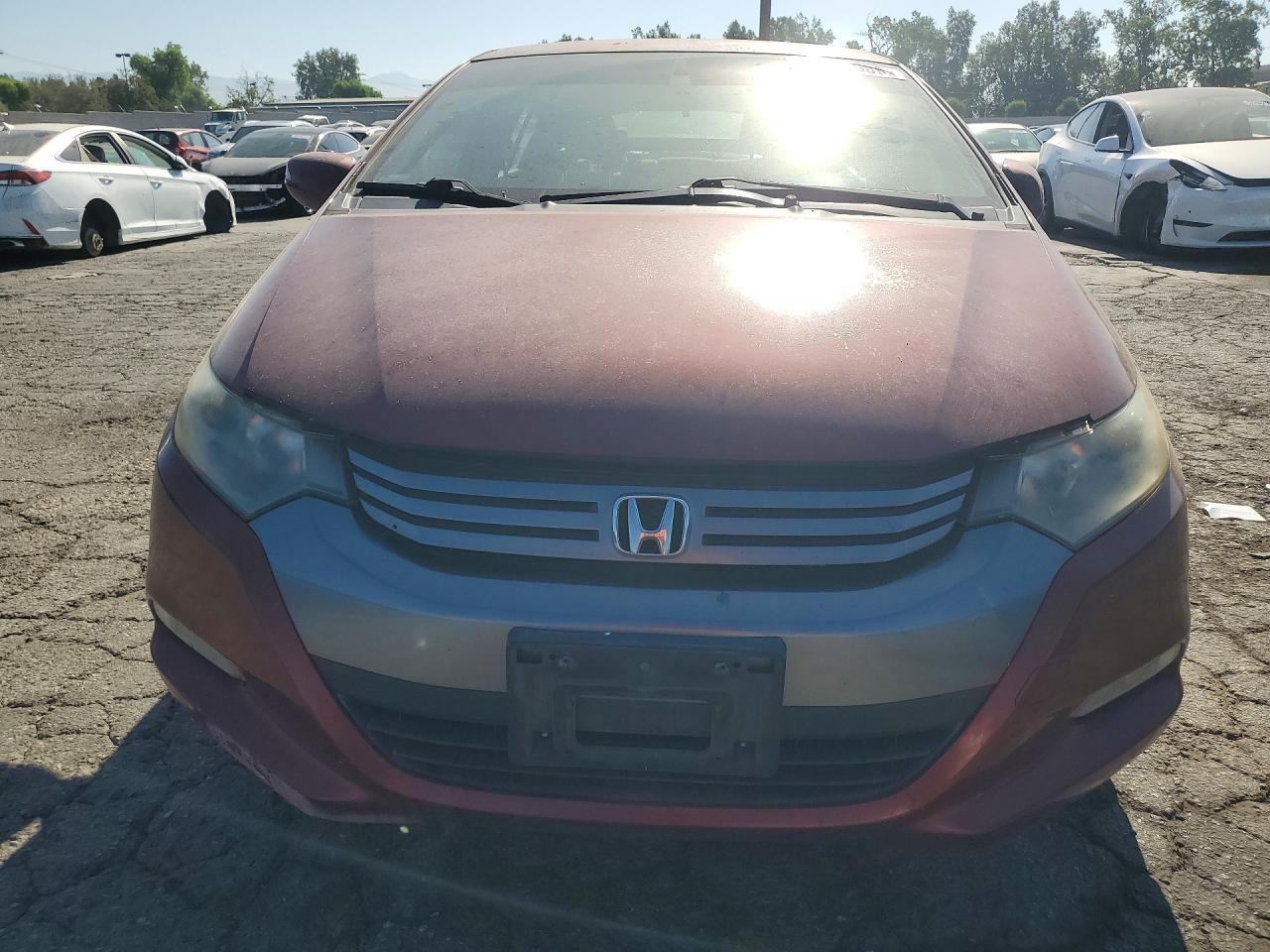 2010 Honda Insight Ex Red vin: JHMZE2H74AS034601