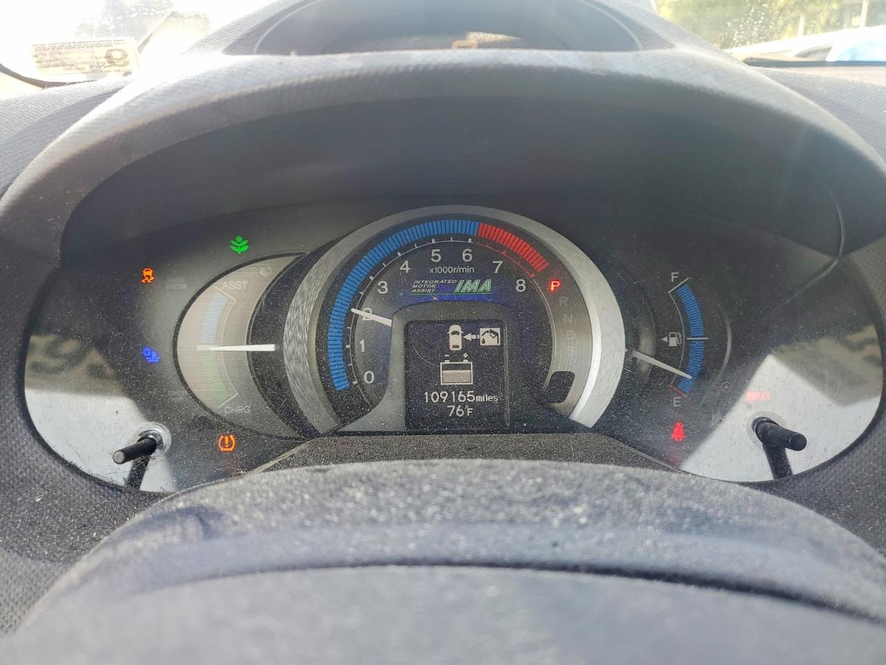 2010 Honda Insight Ex Black vin: JHMZE2H74AS034971