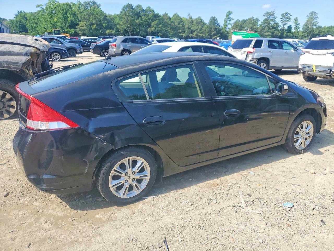 2010 Honda Insight Ex Black vin: JHMZE2H74AS034971