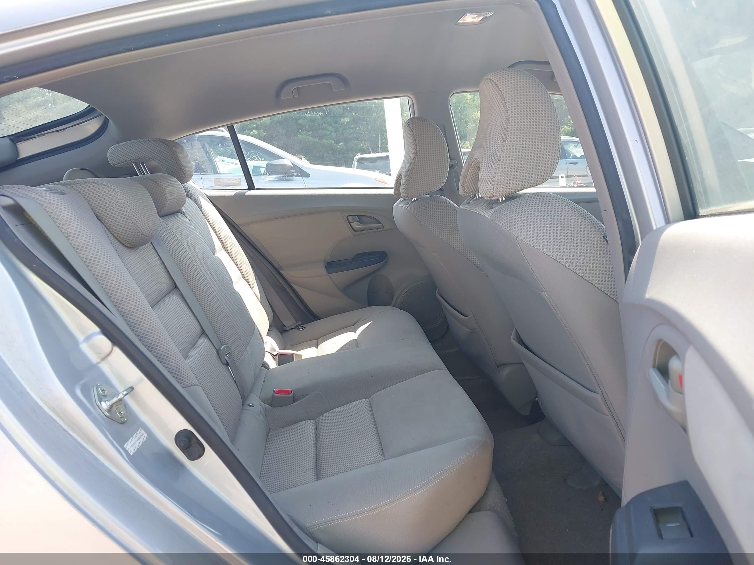 2010 Honda Insight Ex Silver vin: JHMZE2H74AS040530