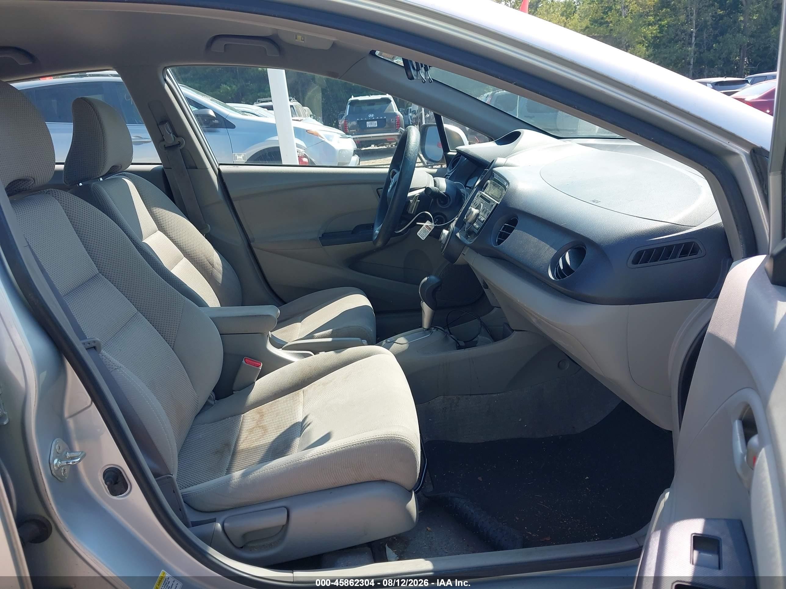 2010 Honda Insight Ex Silver vin: JHMZE2H74AS040530