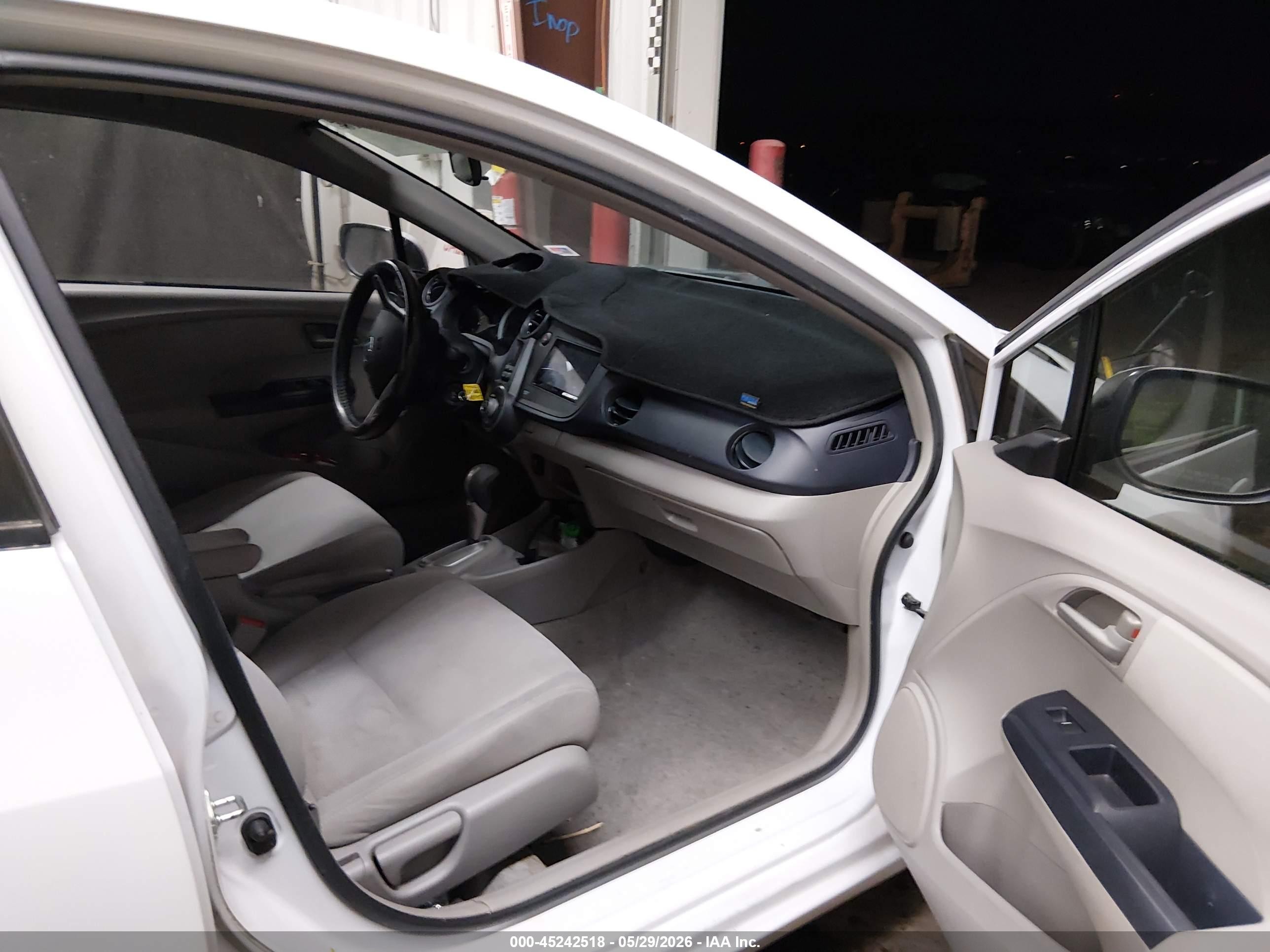 2010 Honda Insight Ex Light Blue vin: JHMZE2H74AS043332