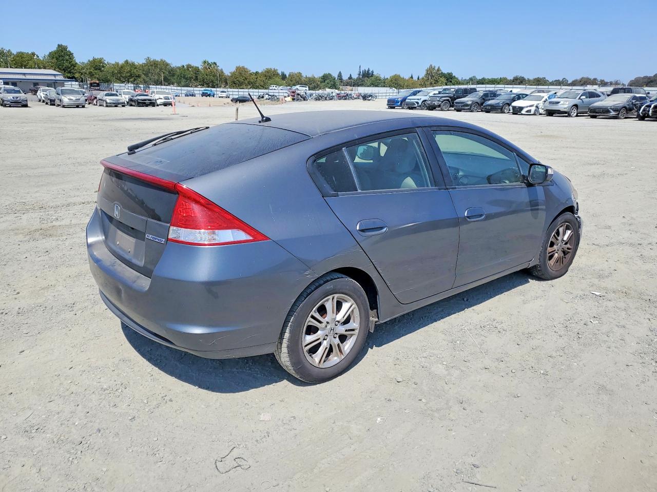 2011 Honda Insight Ex Gray vin: JHMZE2H74BS002720