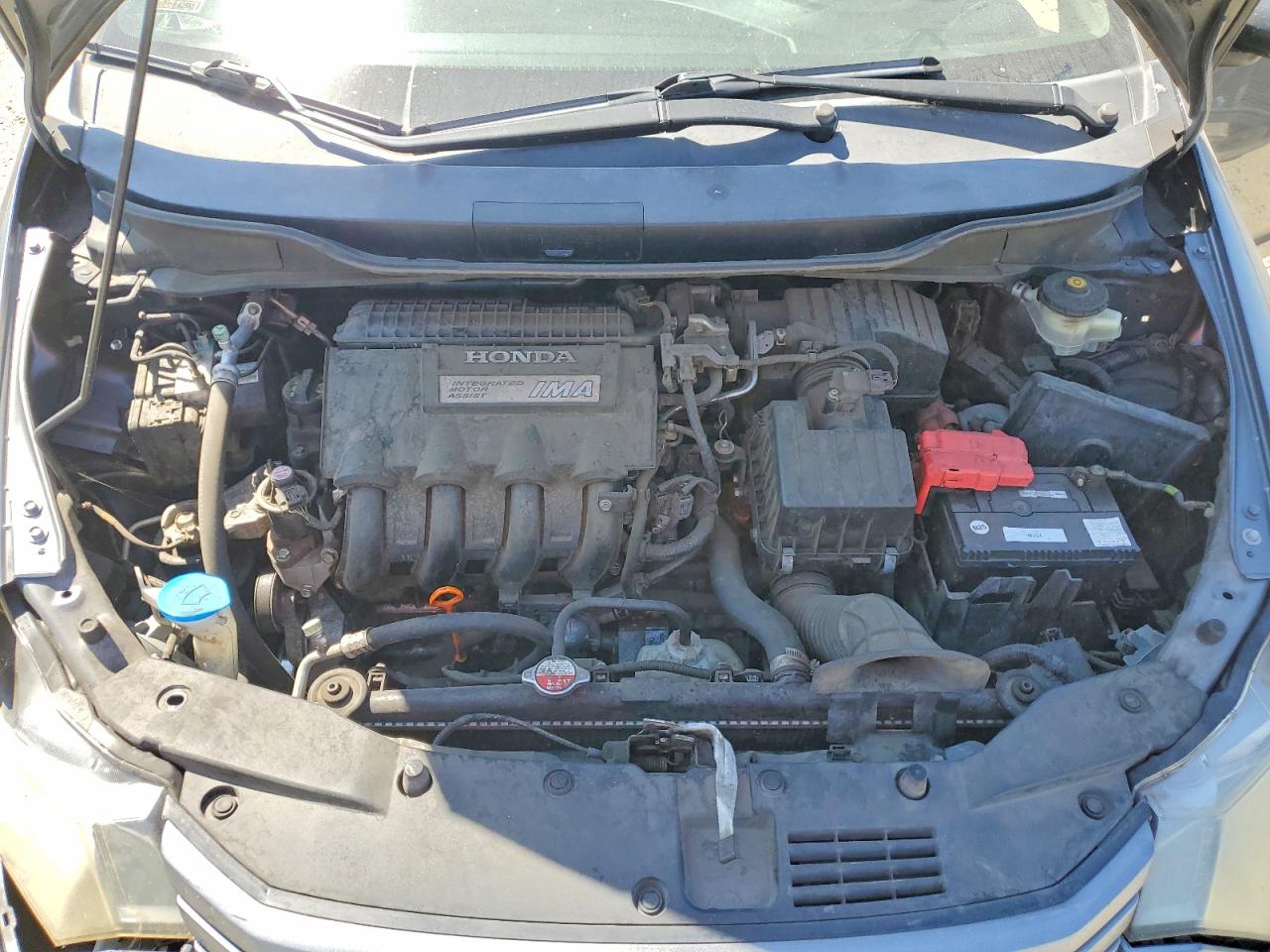 2011 Honda Insight Ex Gray vin: JHMZE2H74BS002720
