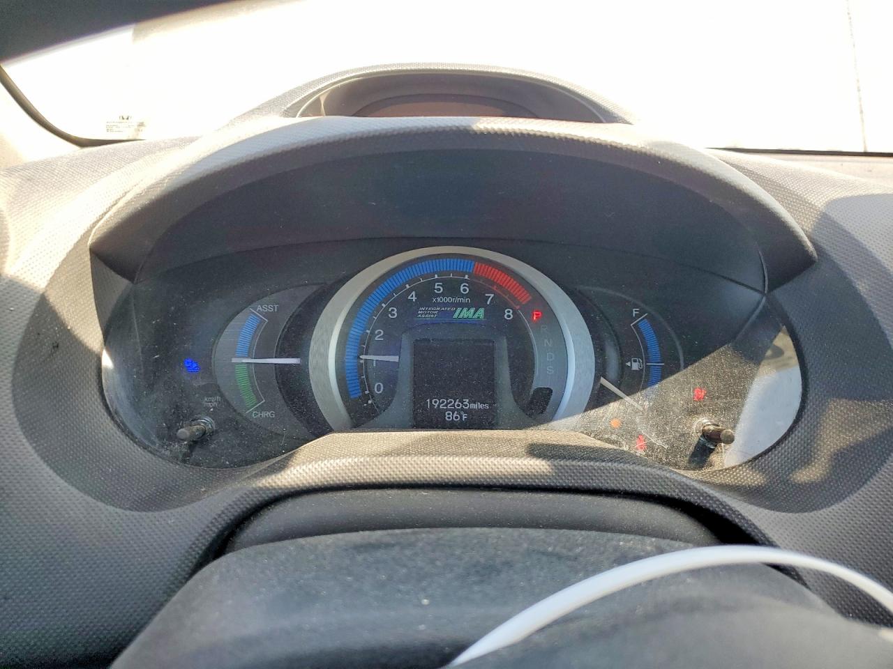 2011 Honda Insight Ex Gray vin: JHMZE2H74BS002720