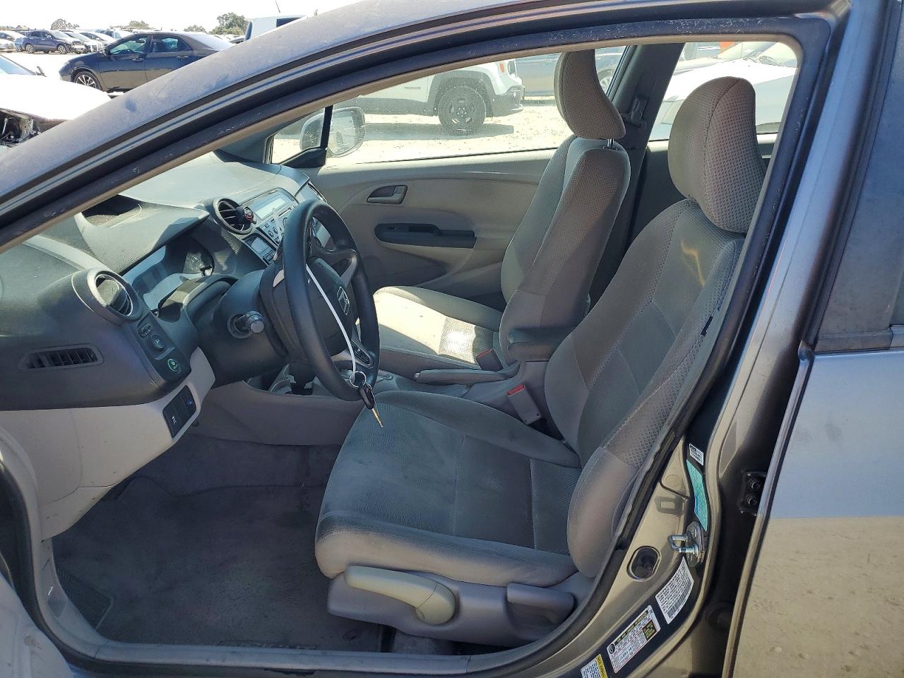 2011 Honda Insight Ex Gray vin: JHMZE2H74BS002720