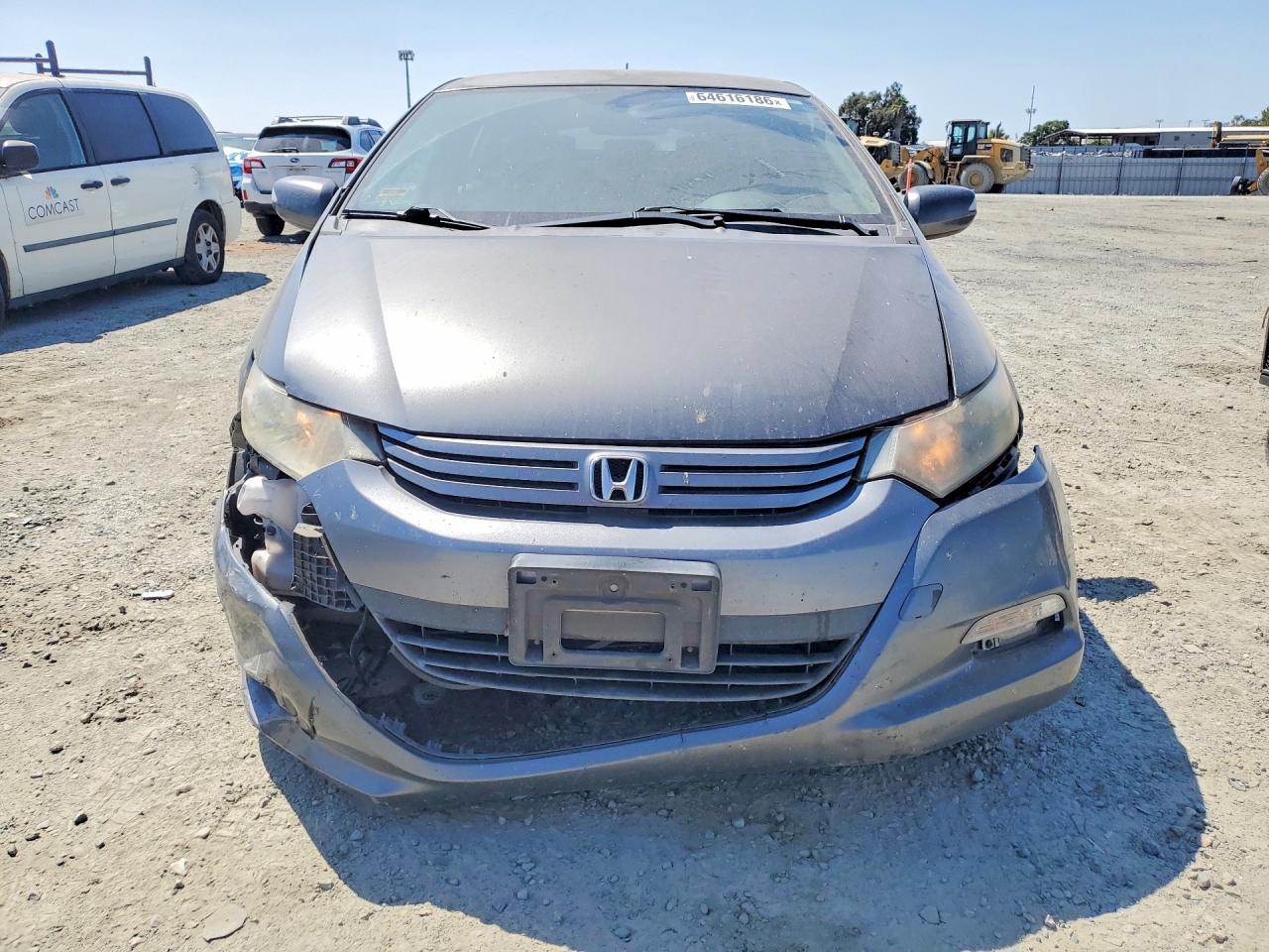 2011 Honda Insight Ex Gray vin: JHMZE2H74BS002720