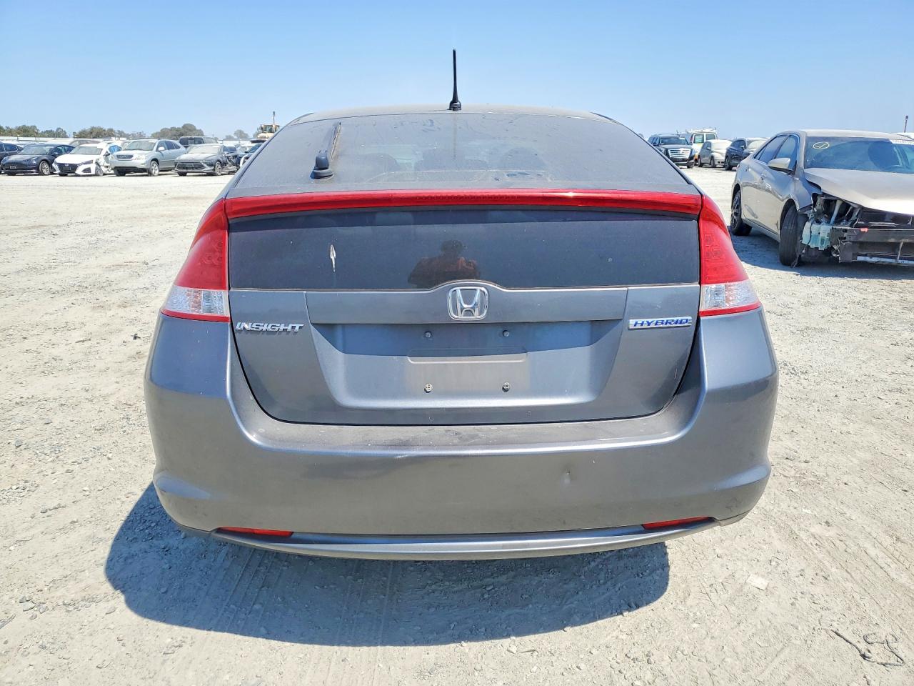2011 Honda Insight Ex Gray vin: JHMZE2H74BS002720