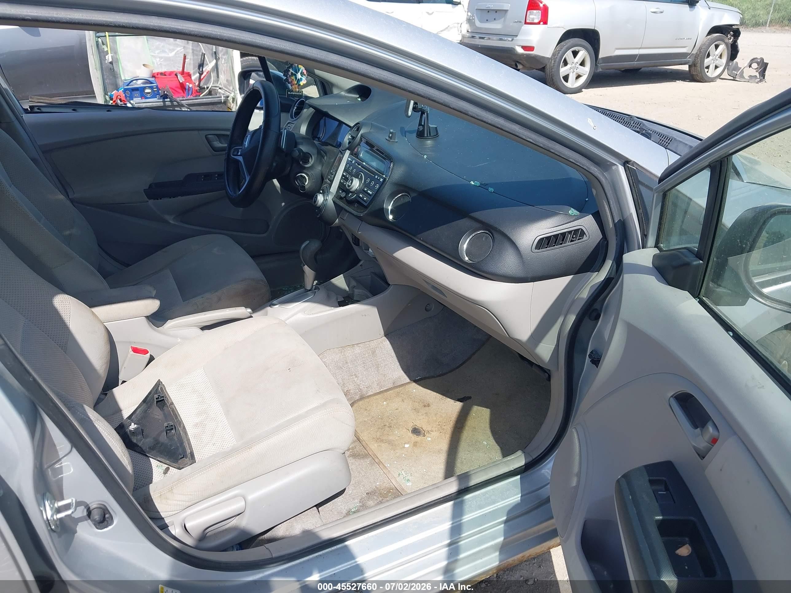 2011 Honda Insight Ex Silver vin: JHMZE2H74BS005875