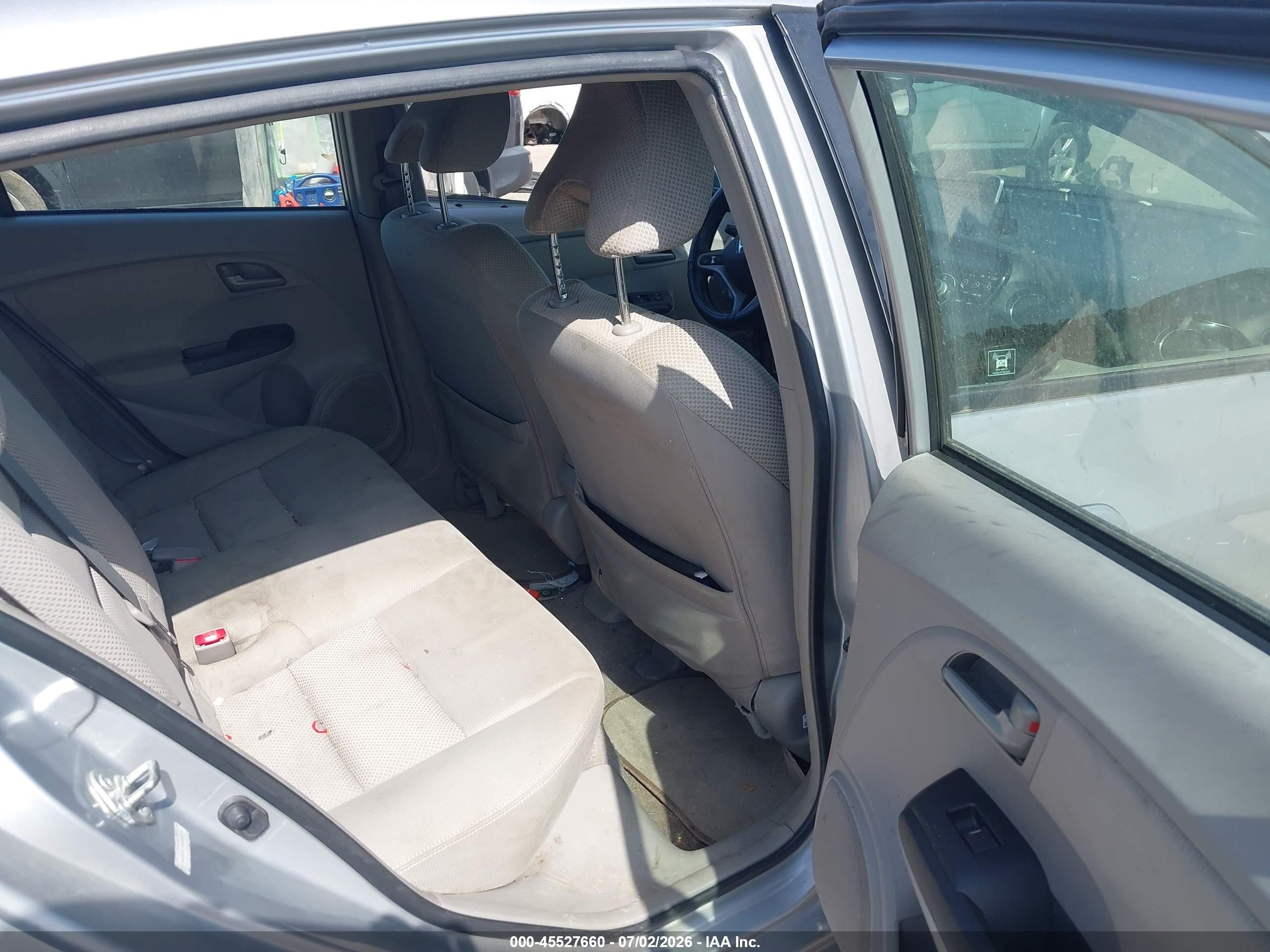 2011 Honda Insight Ex Silver vin: JHMZE2H74BS005875