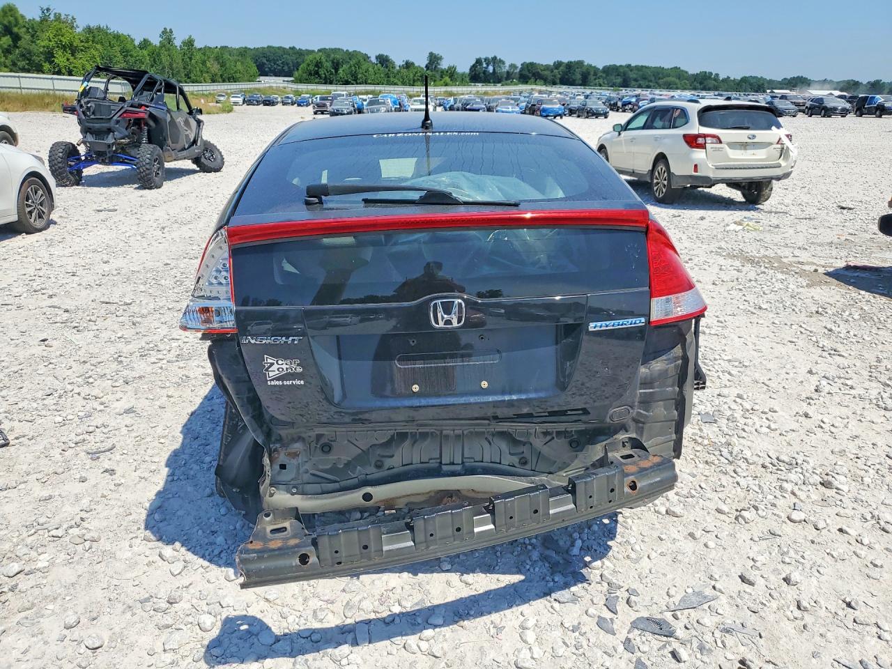 2011 Honda Insight Ex Черный vin: JHMZE2H74BS010672