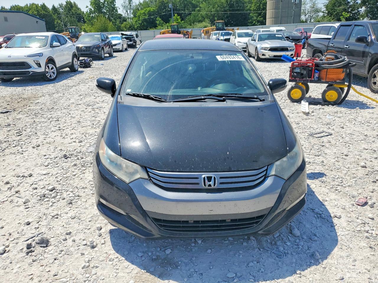 2011 Honda Insight Ex Черный vin: JHMZE2H74BS010672