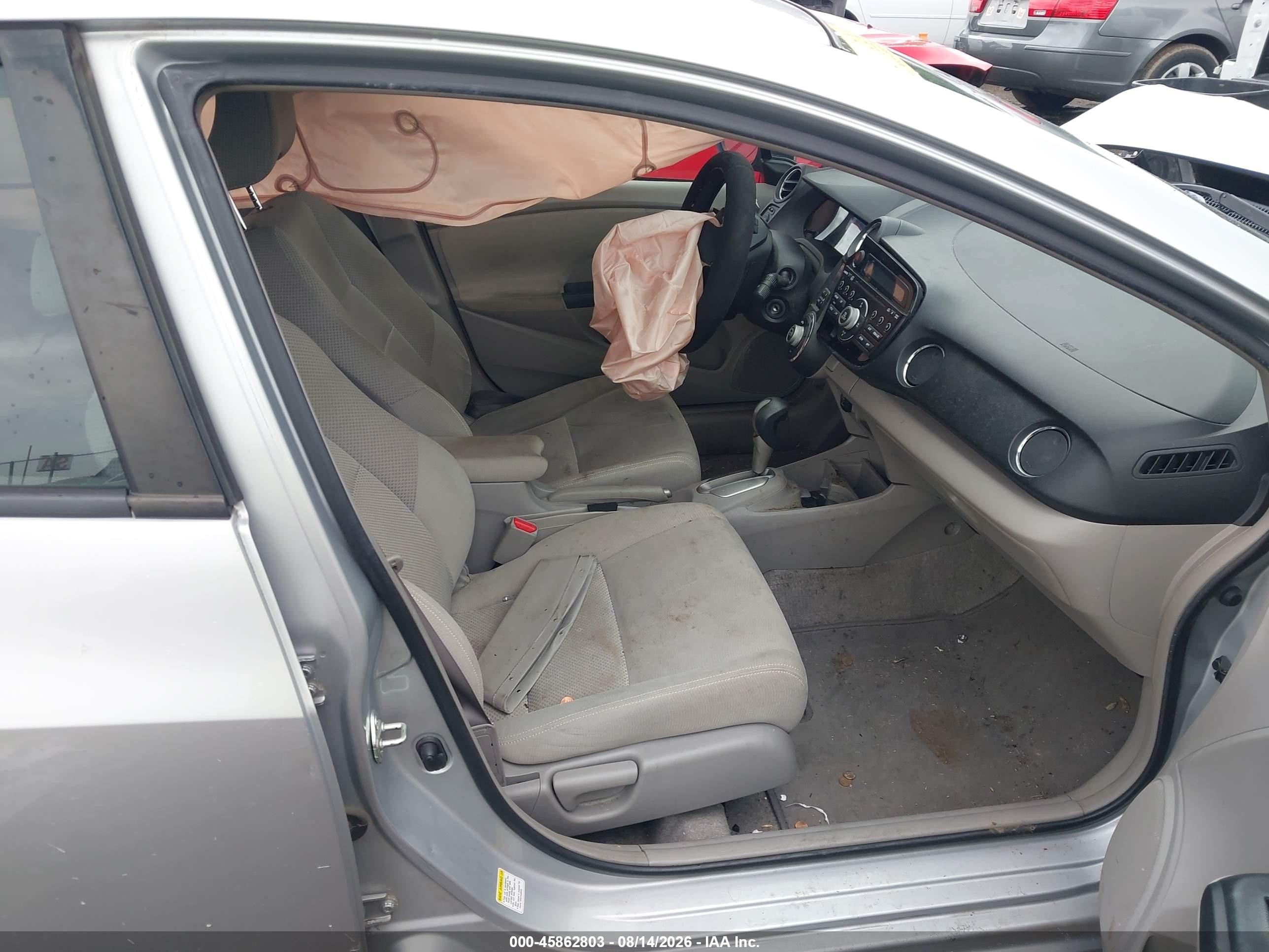 2011 Honda Insight Ex Серебряный vin: JHMZE2H74BS012244