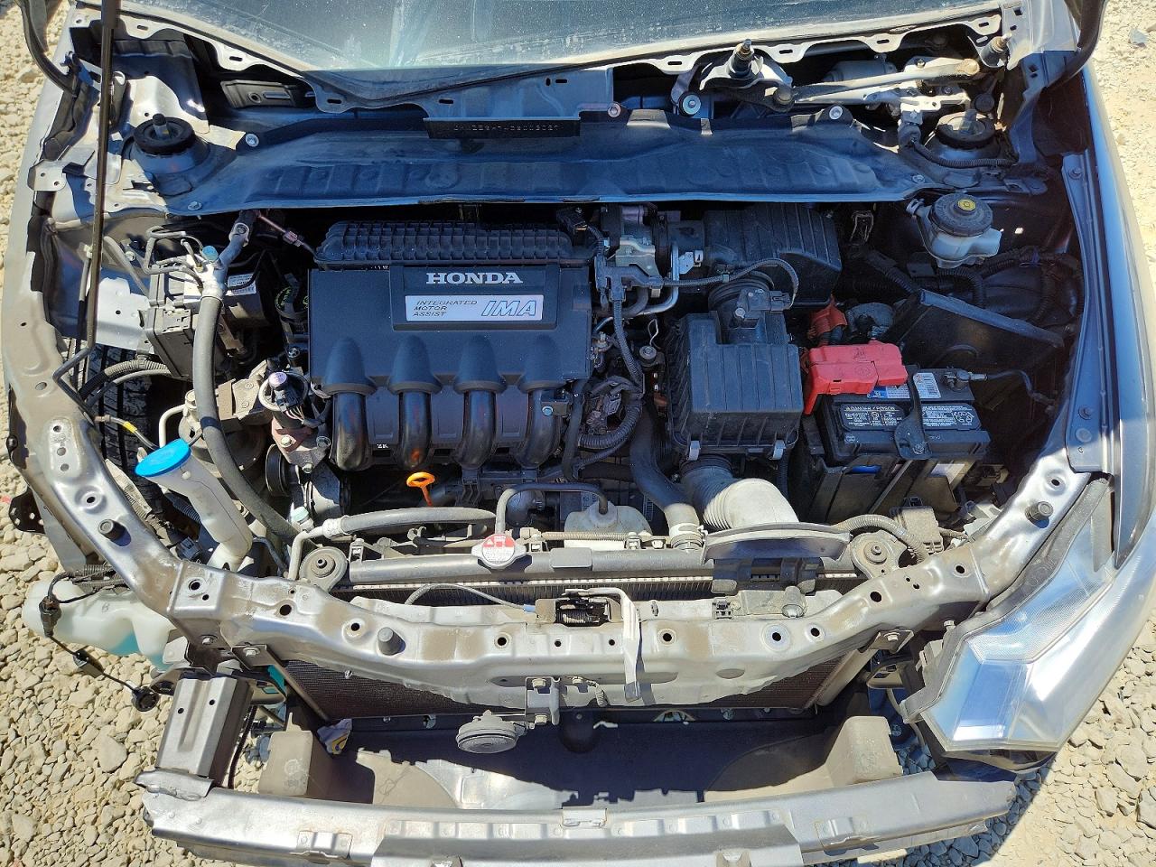 2012 Honda Insight Ex Gray vin: JHMZE2H74CS003027