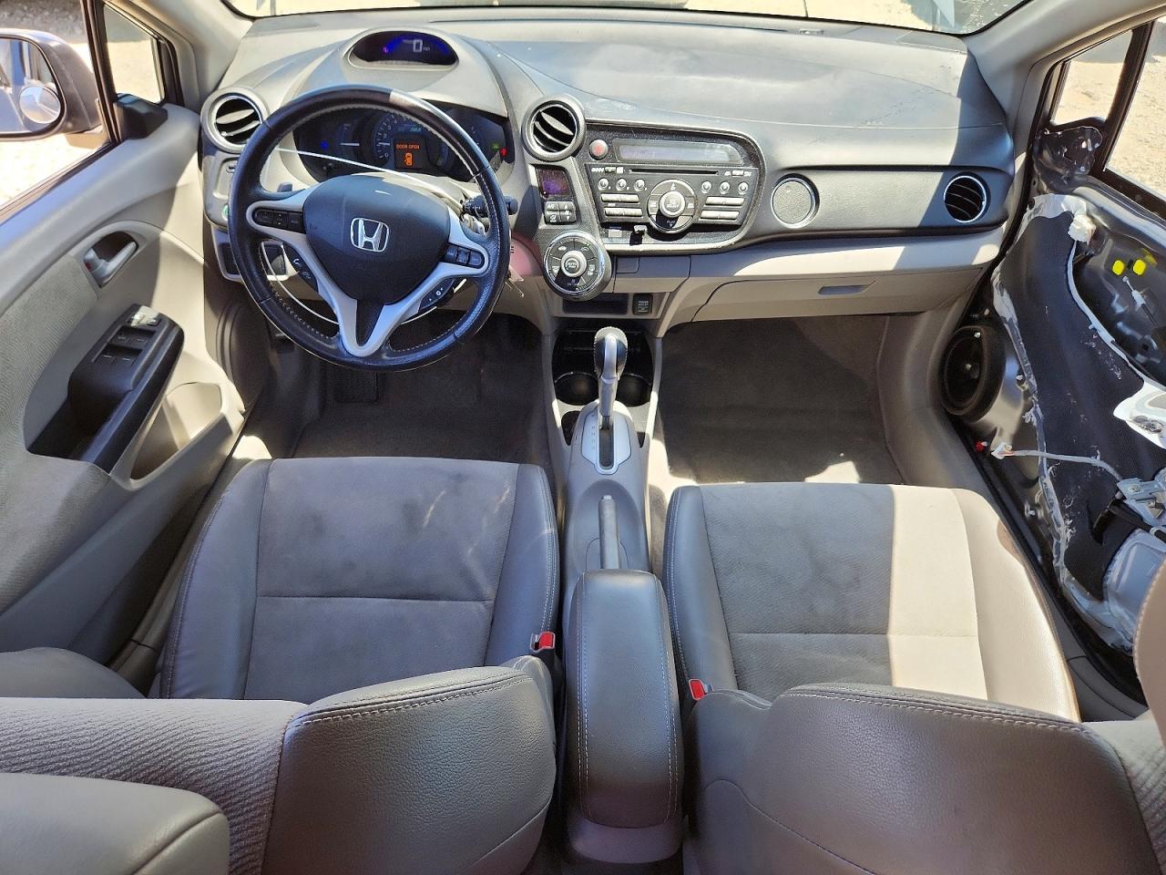 2012 Honda Insight Ex Gray vin: JHMZE2H74CS003027
