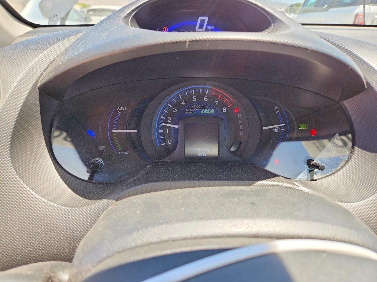 2012 Honda Insight Ex Gray vin: JHMZE2H74CS003027