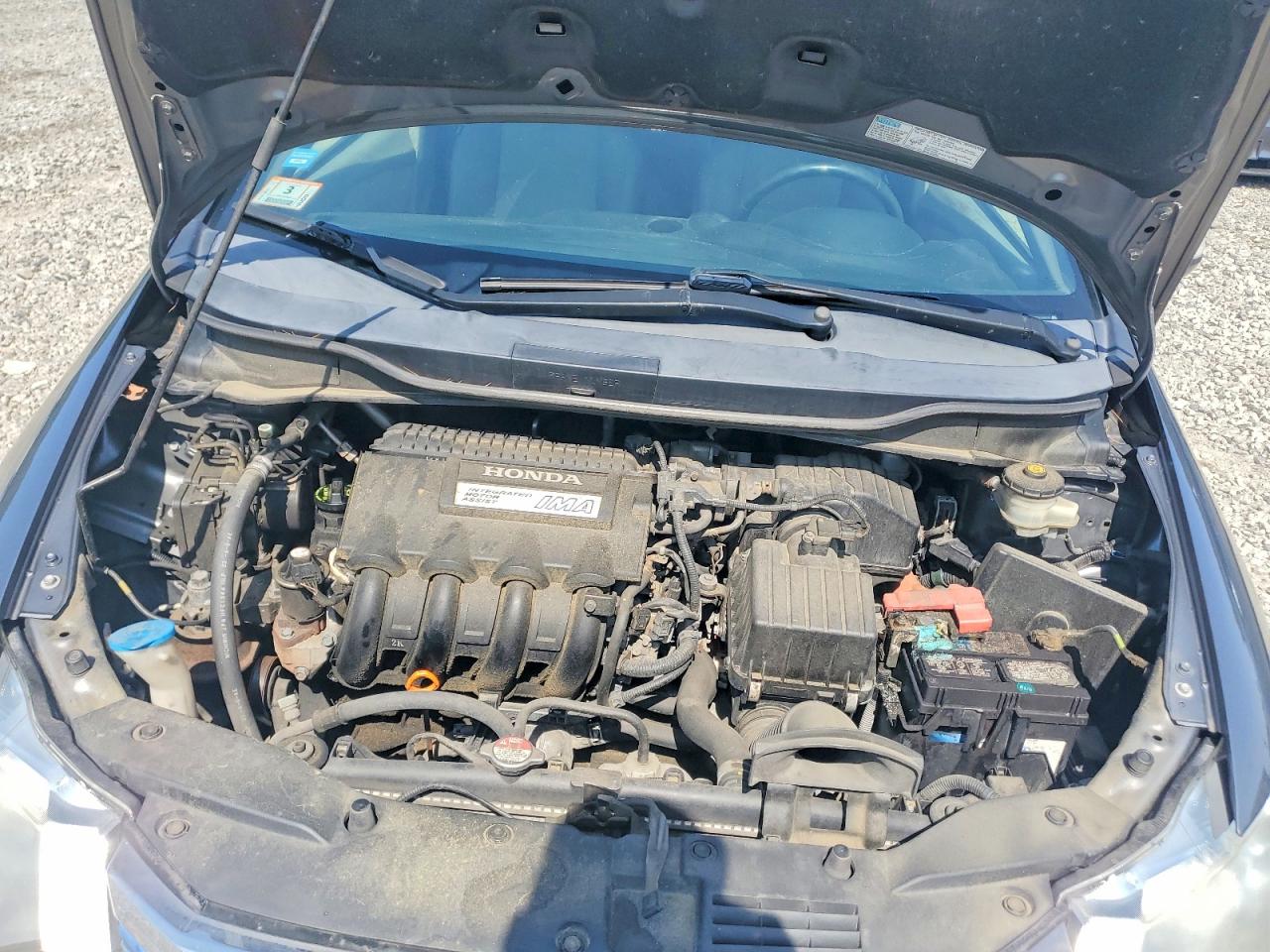 2012 Honda Insight Ex Gray vin: JHMZE2H74CS004503