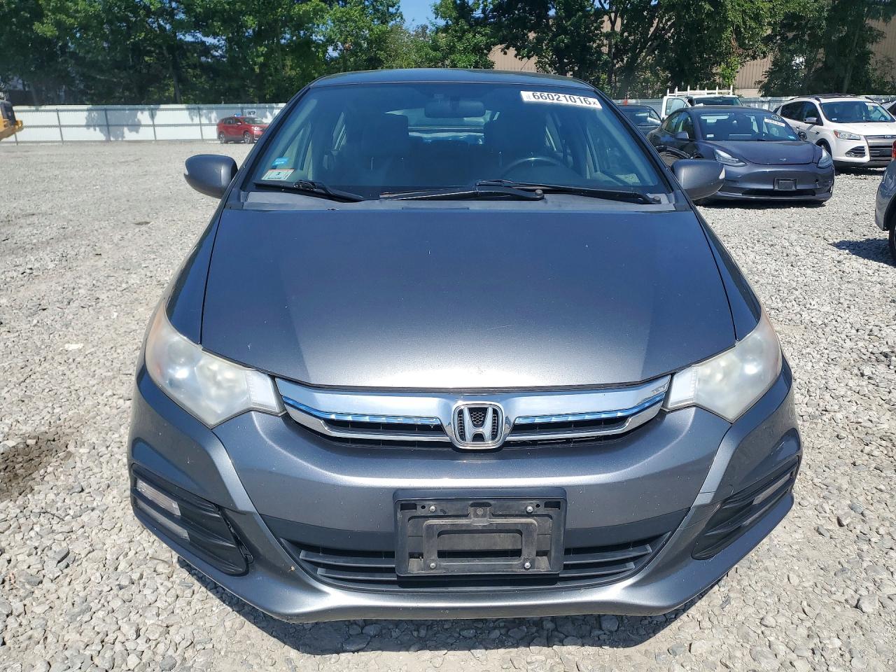 2012 Honda Insight Ex Gray vin: JHMZE2H74CS004503