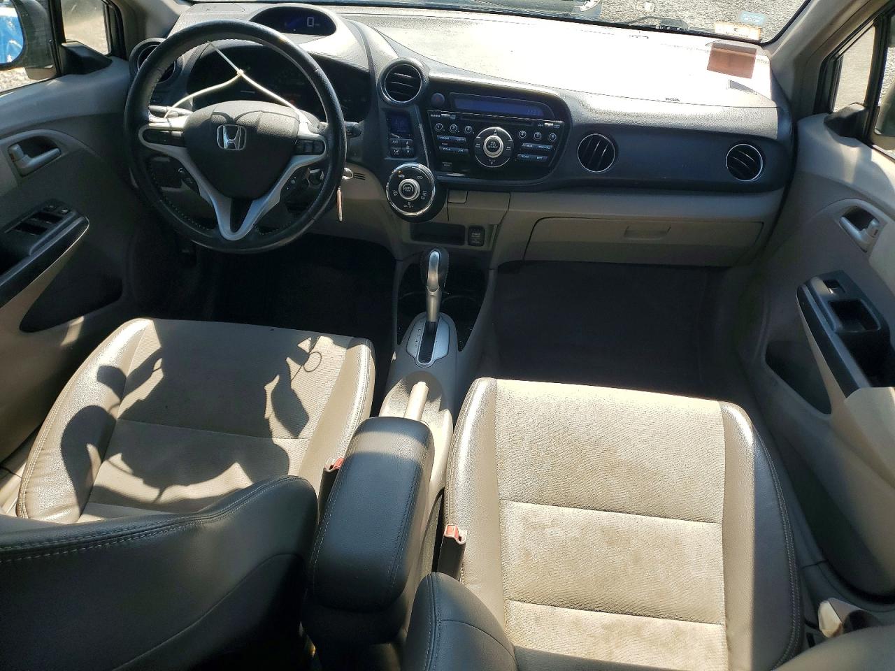 2012 Honda Insight Ex Gray vin: JHMZE2H74CS004503