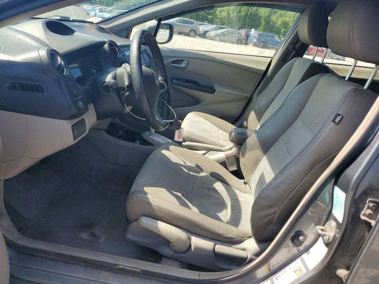 2012 Honda Insight Ex Gray vin: JHMZE2H74CS004503