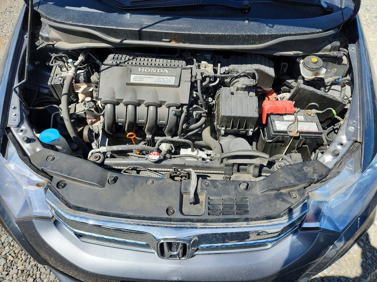 2013 Honda Insight Ex Gray vin: JHMZE2H74DS001831
