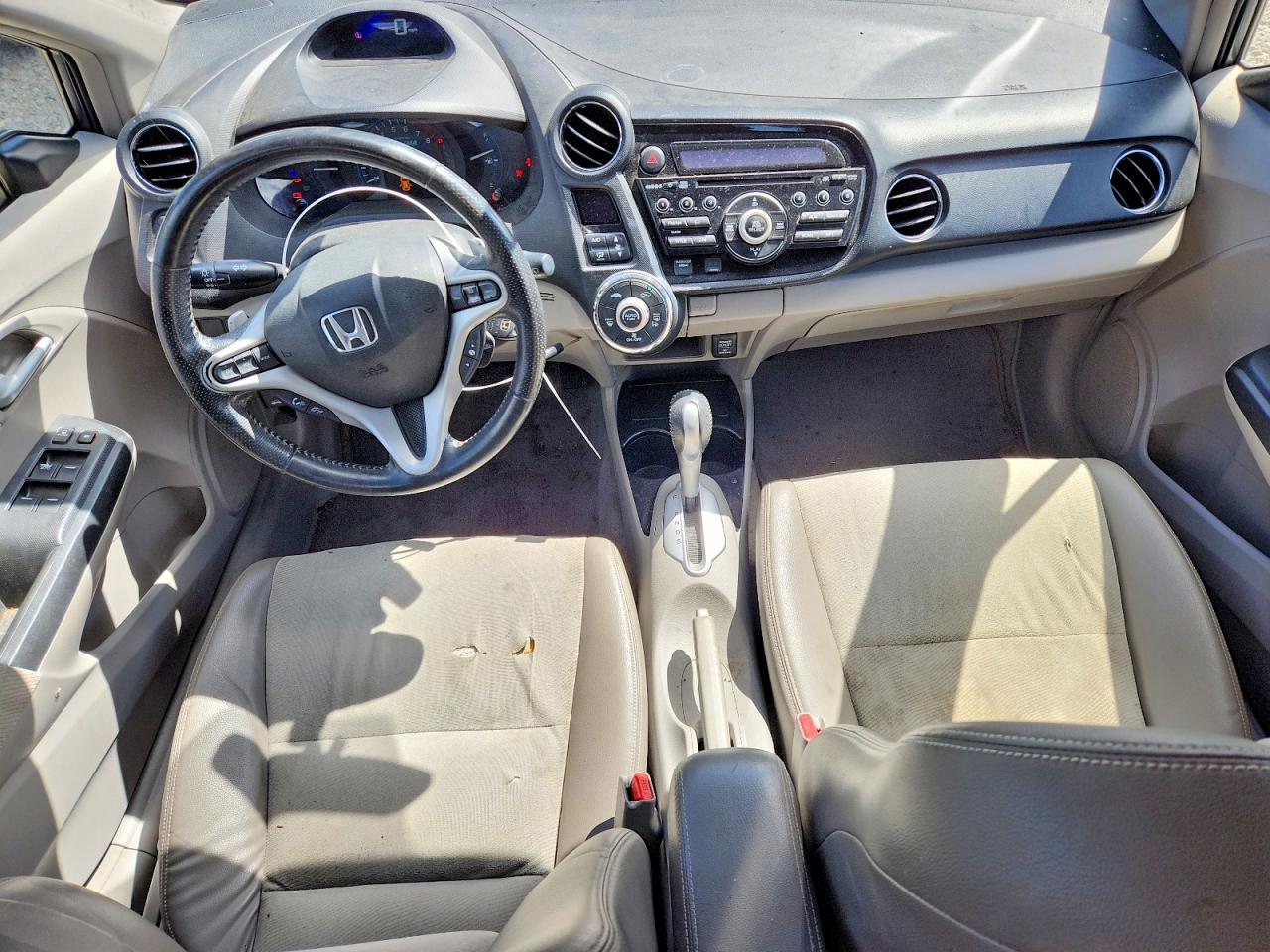 2013 Honda Insight Ex Gray vin: JHMZE2H74DS001831