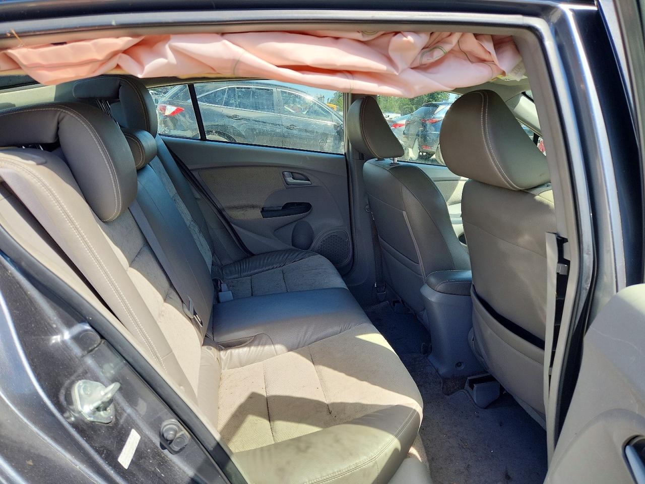 2013 Honda Insight Ex Gray vin: JHMZE2H74DS001831