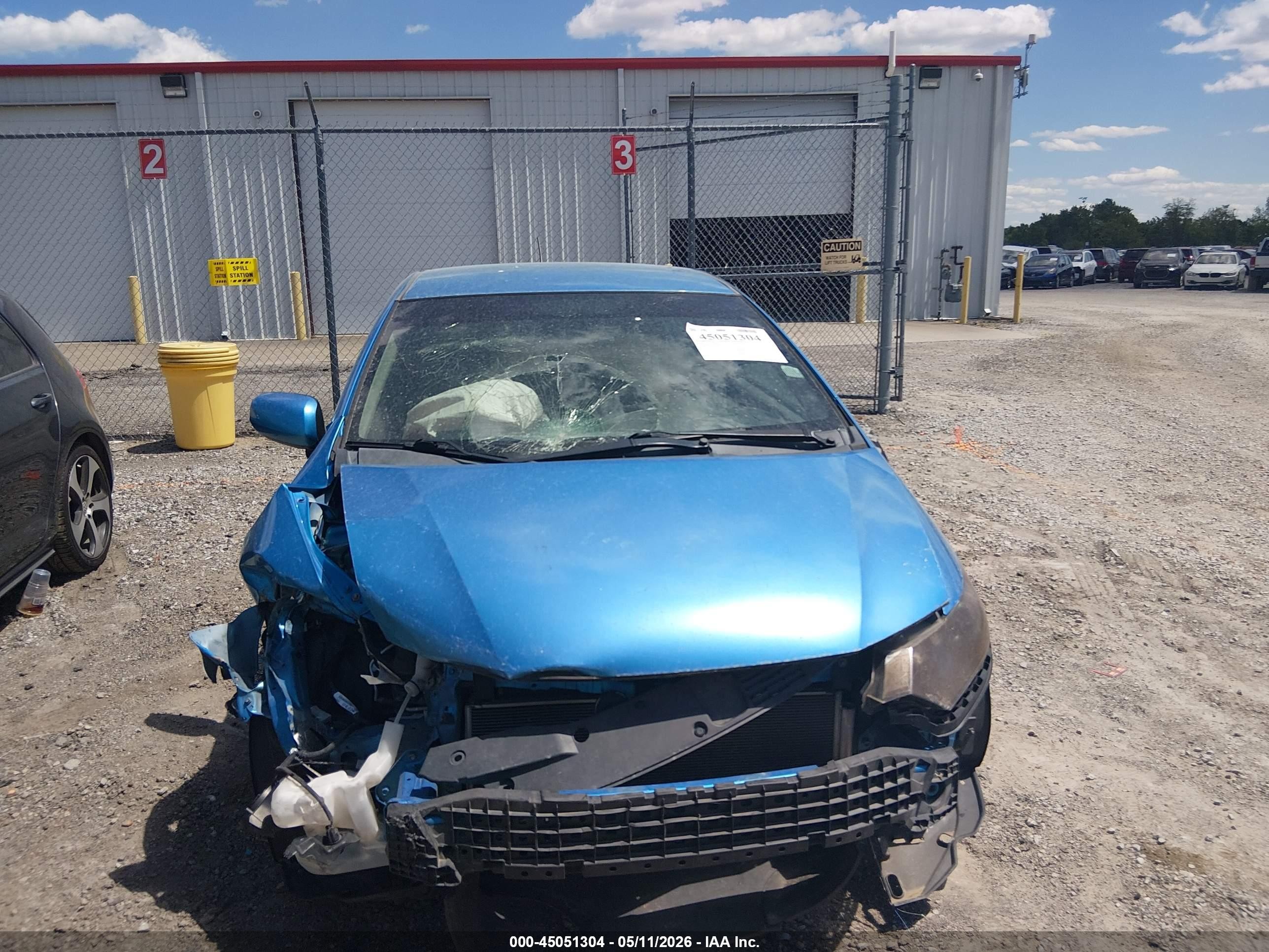 2010 Honda Insight Ex Blue vin: JHMZE2H75AS000327