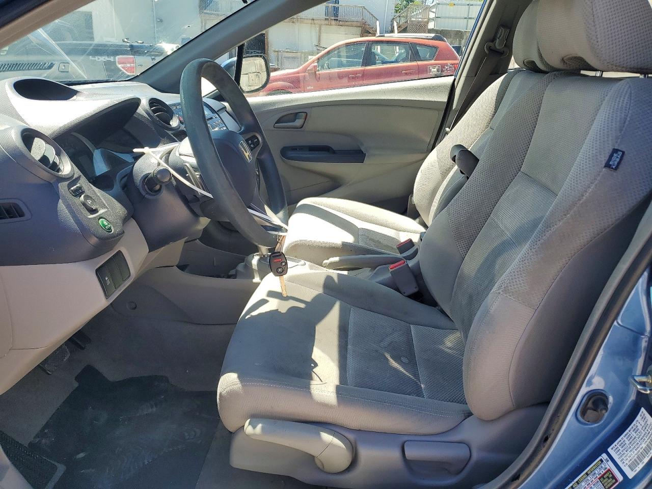 2010 Honda Insight Ex Blue vin: JHMZE2H75AS001364