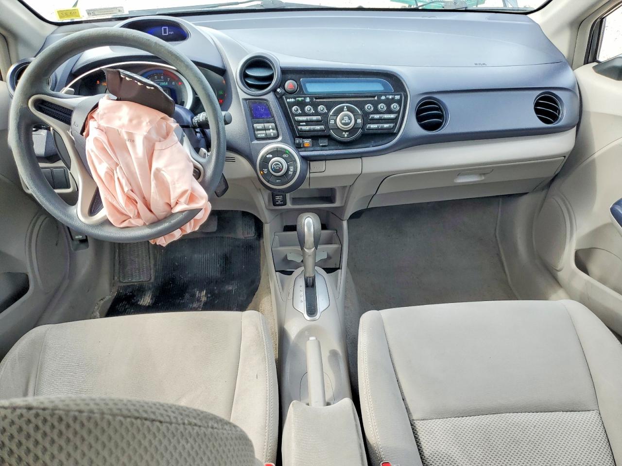2010 Honda Insight Ex Серый vin: JHMZE2H75AS004474