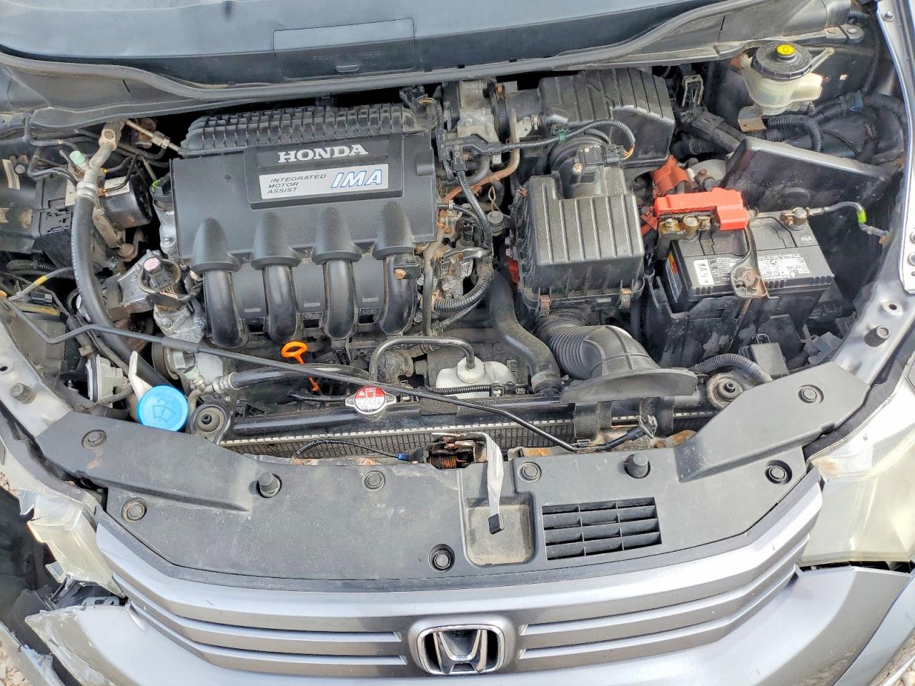 2010 Honda Insight Ex Серый vin: JHMZE2H75AS004474