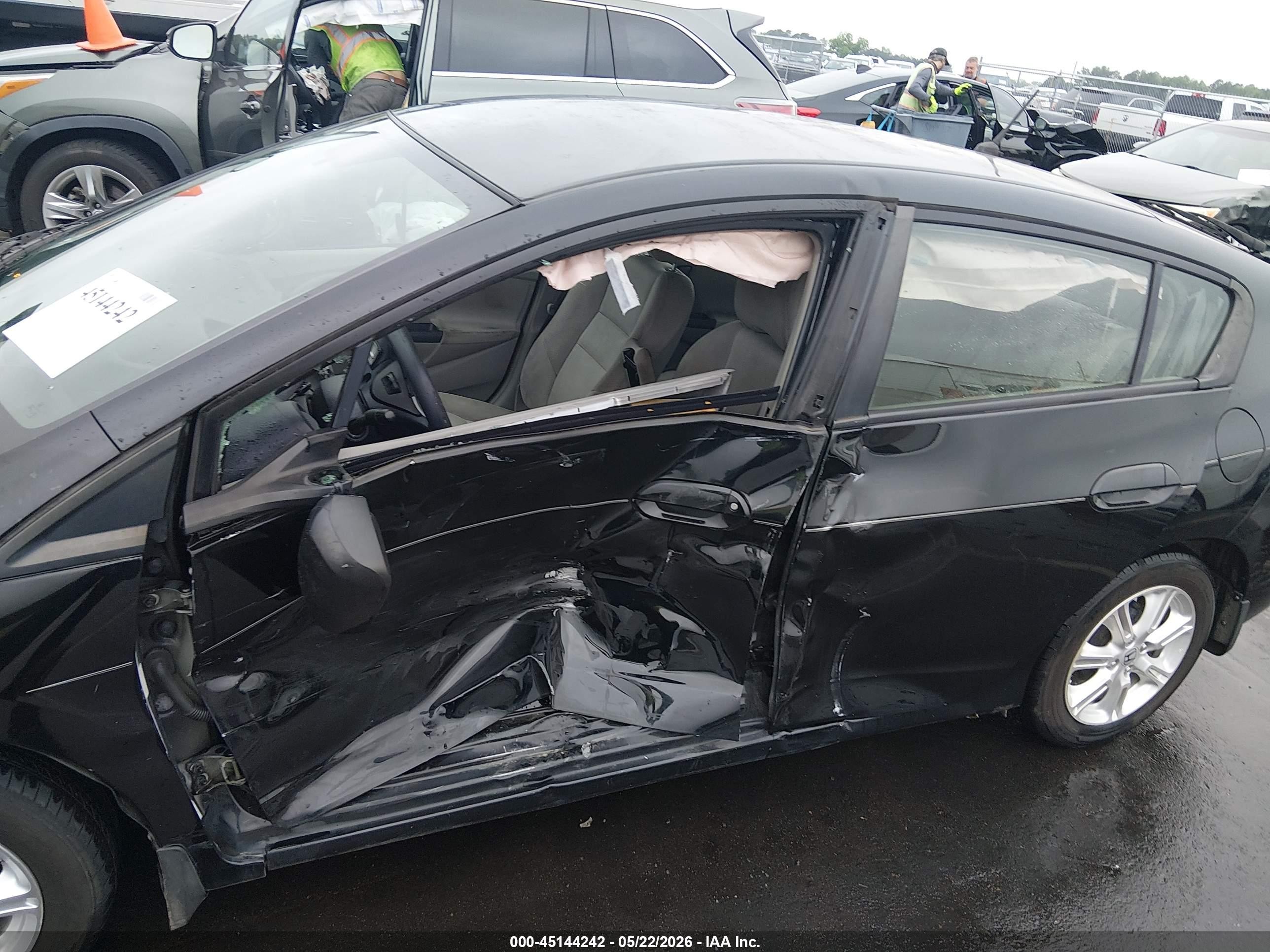 2010 Honda Insight Ex Black vin: JHMZE2H75AS008427