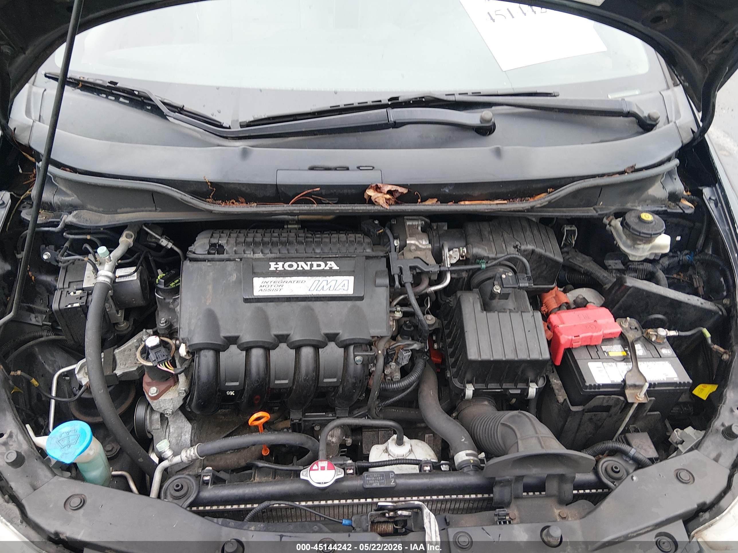 2010 Honda Insight Ex Black vin: JHMZE2H75AS008427