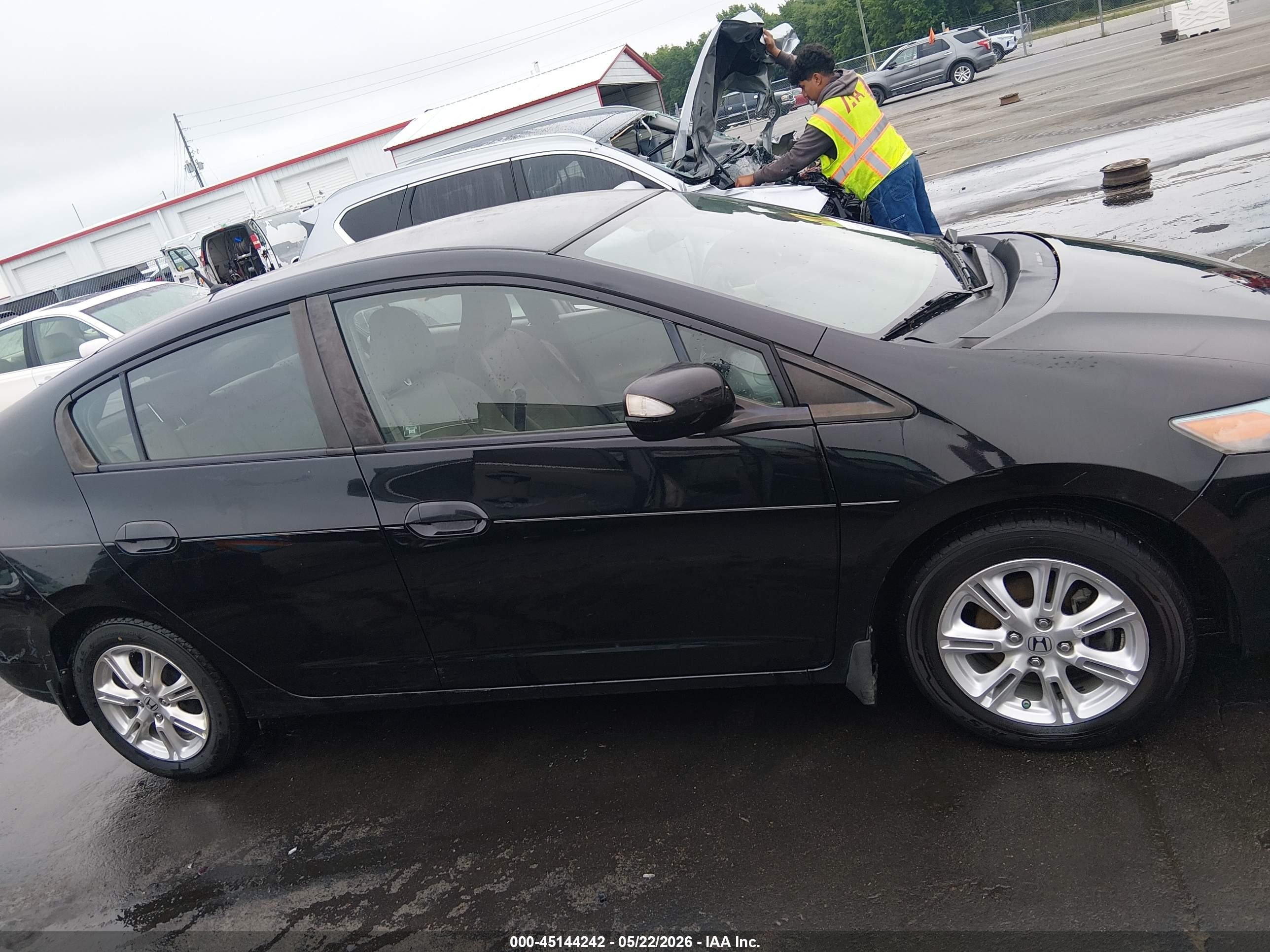 2010 Honda Insight Ex Black vin: JHMZE2H75AS008427