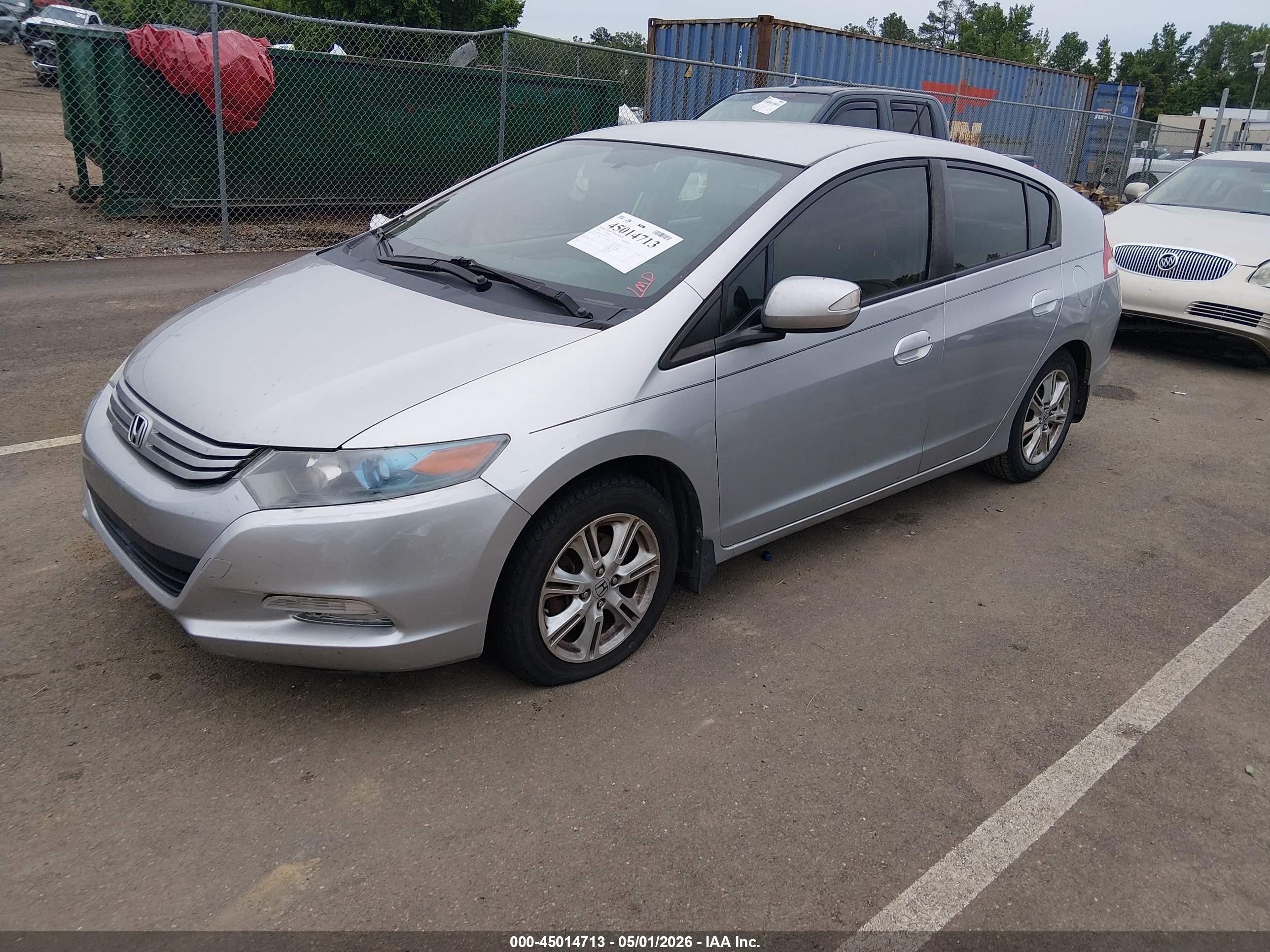 2010 Honda Insight Ex Silver vin: JHMZE2H75AS011778